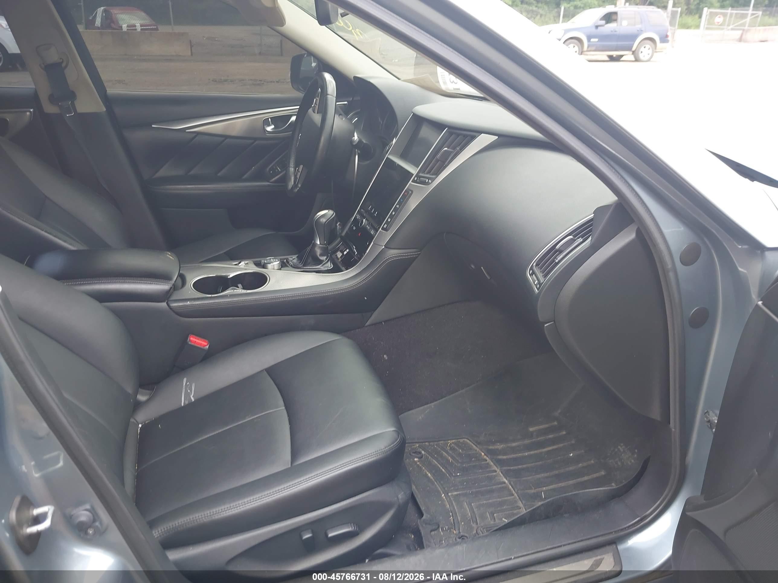2015 Infiniti Q50 Premium Gray vin: JN1BV7AR7FM402358