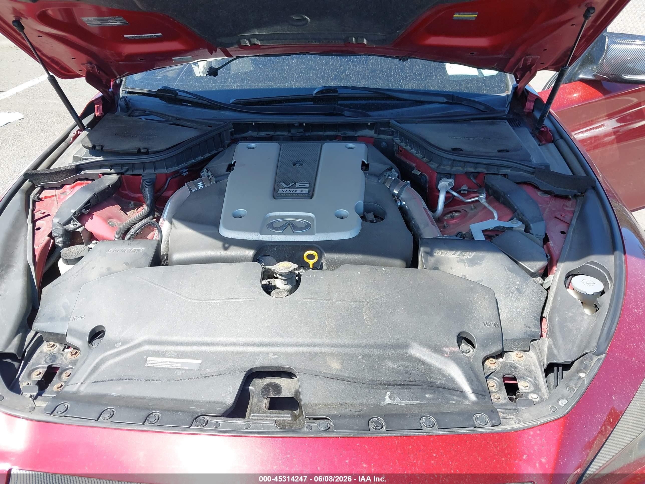 2015 Infiniti Q50 Premium Maroon vin: JN1BV7AR7FM405857