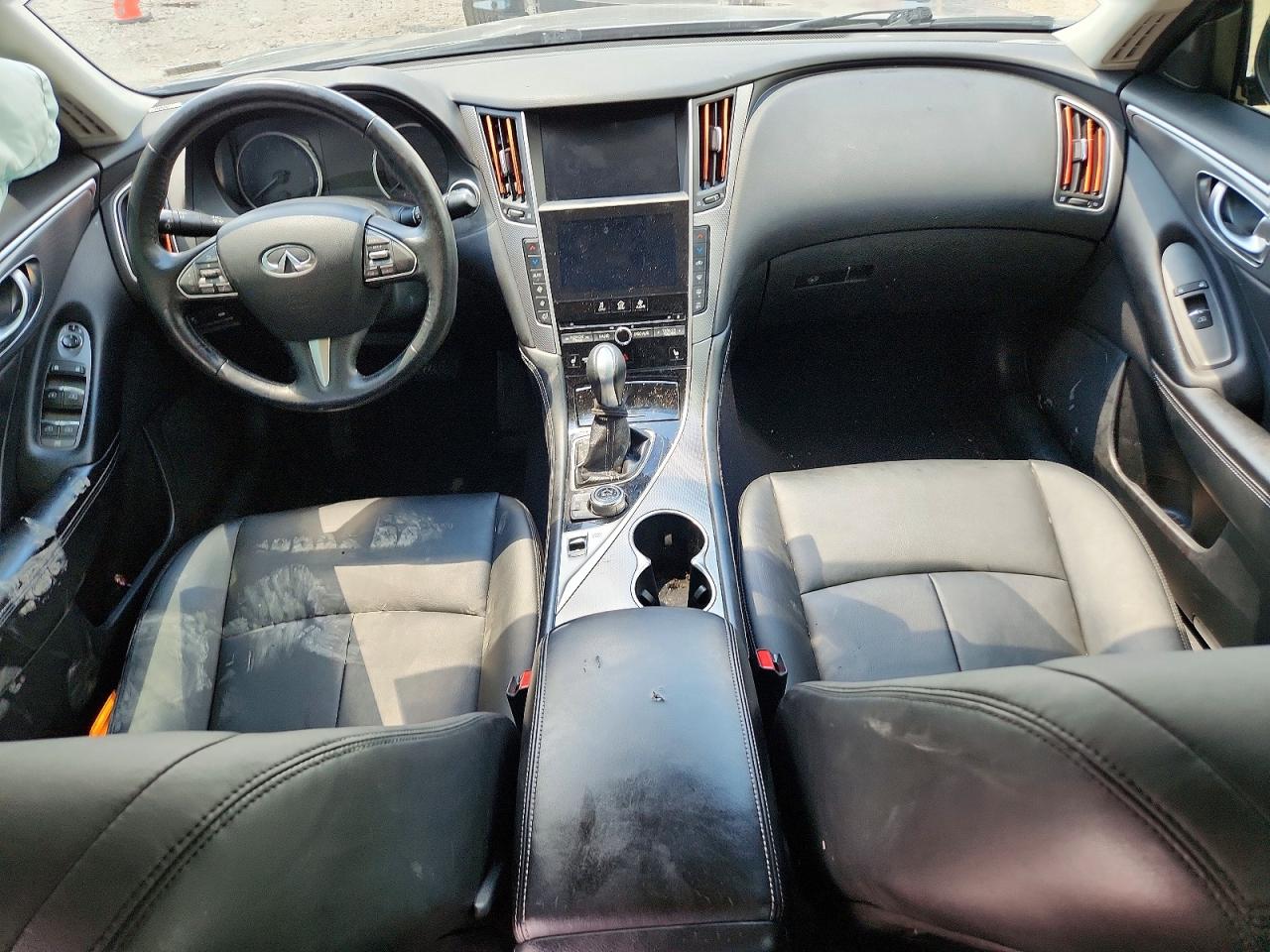 2015 Infiniti Q50 Premium Gray vin: JN1BV7AR7FM408533