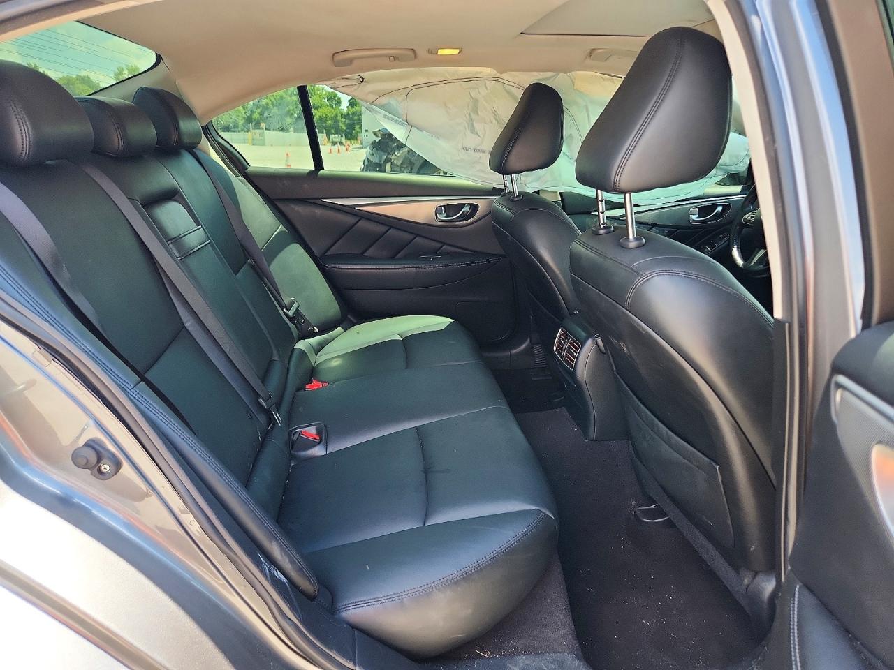 2015 Infiniti Q50 Premium Gray vin: JN1BV7AR7FM408533