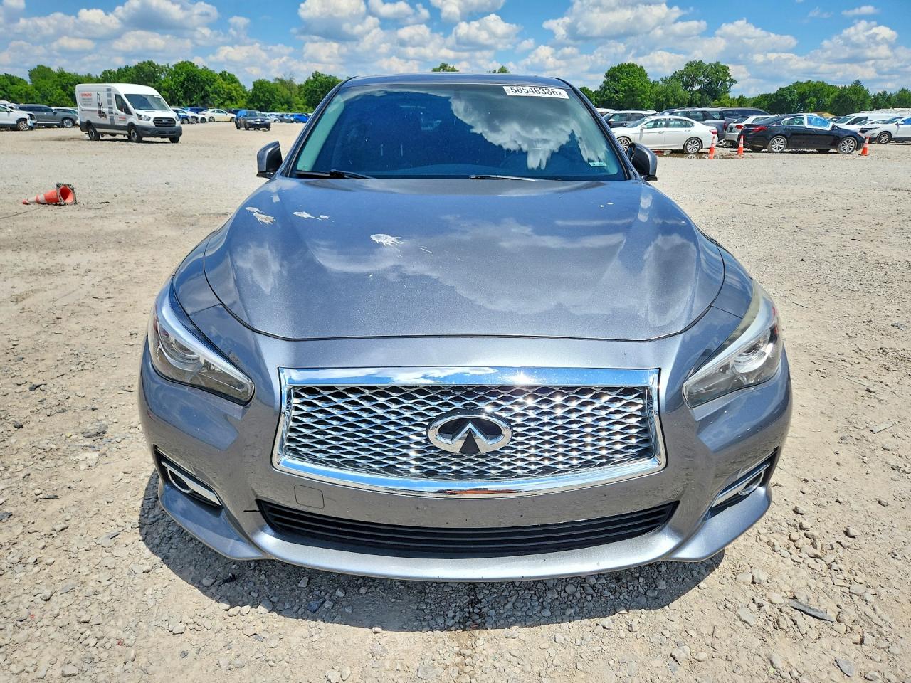 2015 Infiniti Q50 Premium Gray vin: JN1BV7AR7FM408533