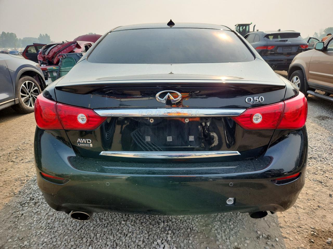 2015 Infiniti Q50 Base Черный vin: JN1BV7AR7FM412792