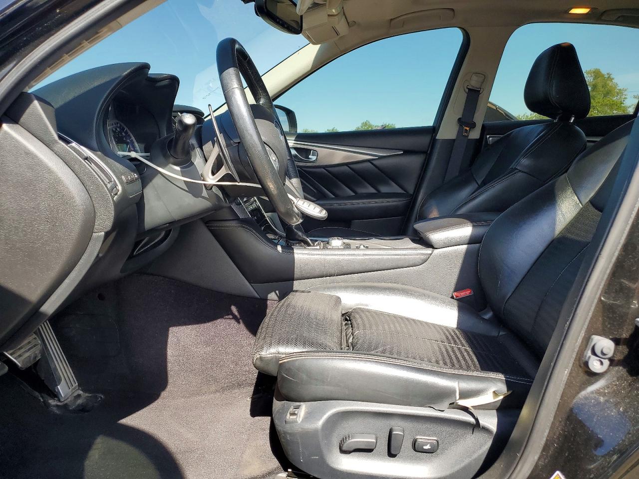 2015 Infiniti Q50 Sport Black vin: JN1BV7AR7FM414722