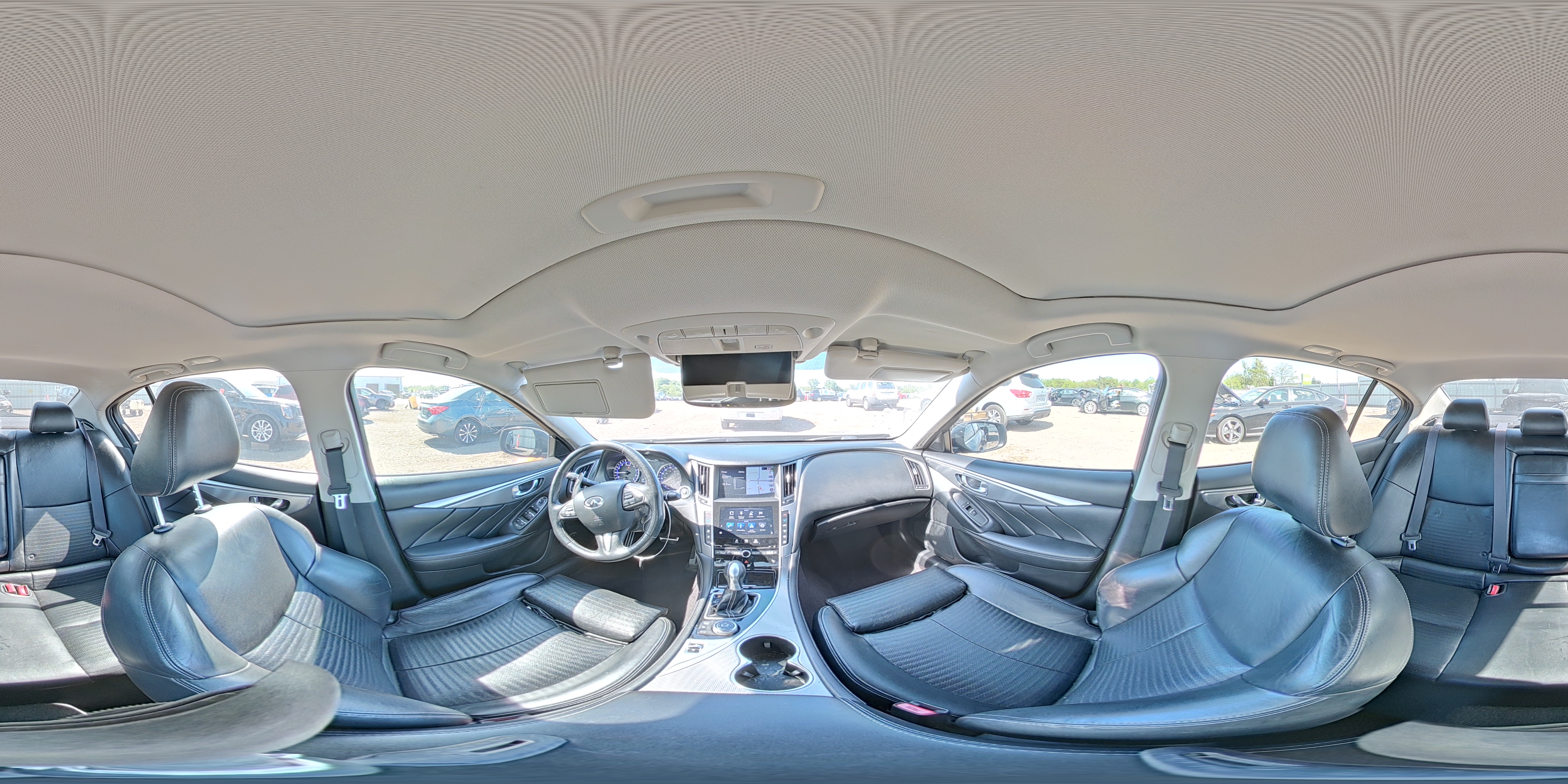 2015 Infiniti Q50 Sport Black vin: JN1BV7AR7FM414722