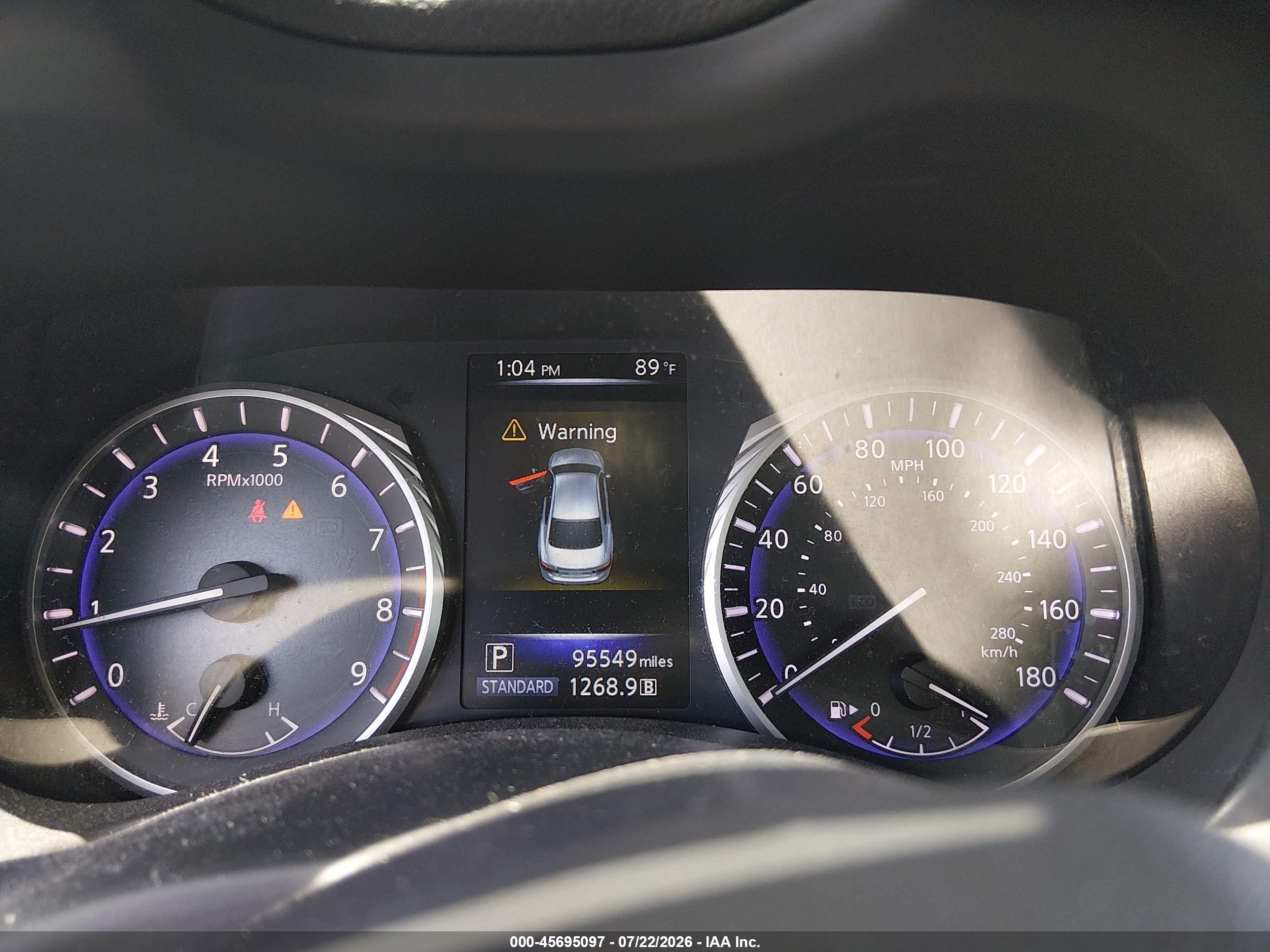 2015 Infiniti Q50   White vin: JN1BV7AR7FM420469