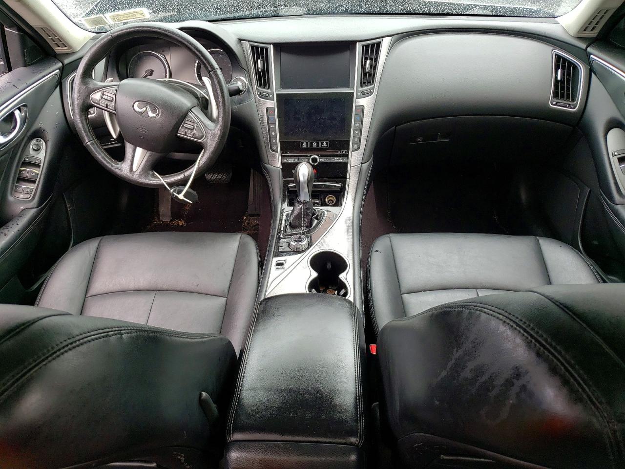 2015 Infiniti Q50 Base Gray vin: JN1BV7AR7FM423761