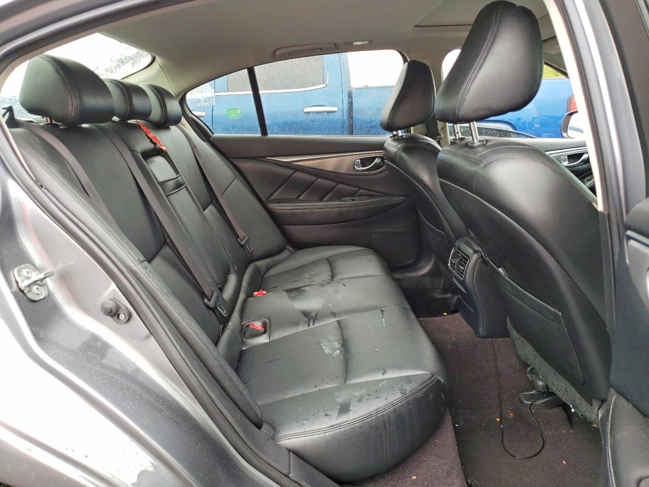 2015 Infiniti Q50 Base Gray vin: JN1BV7AR7FM423761