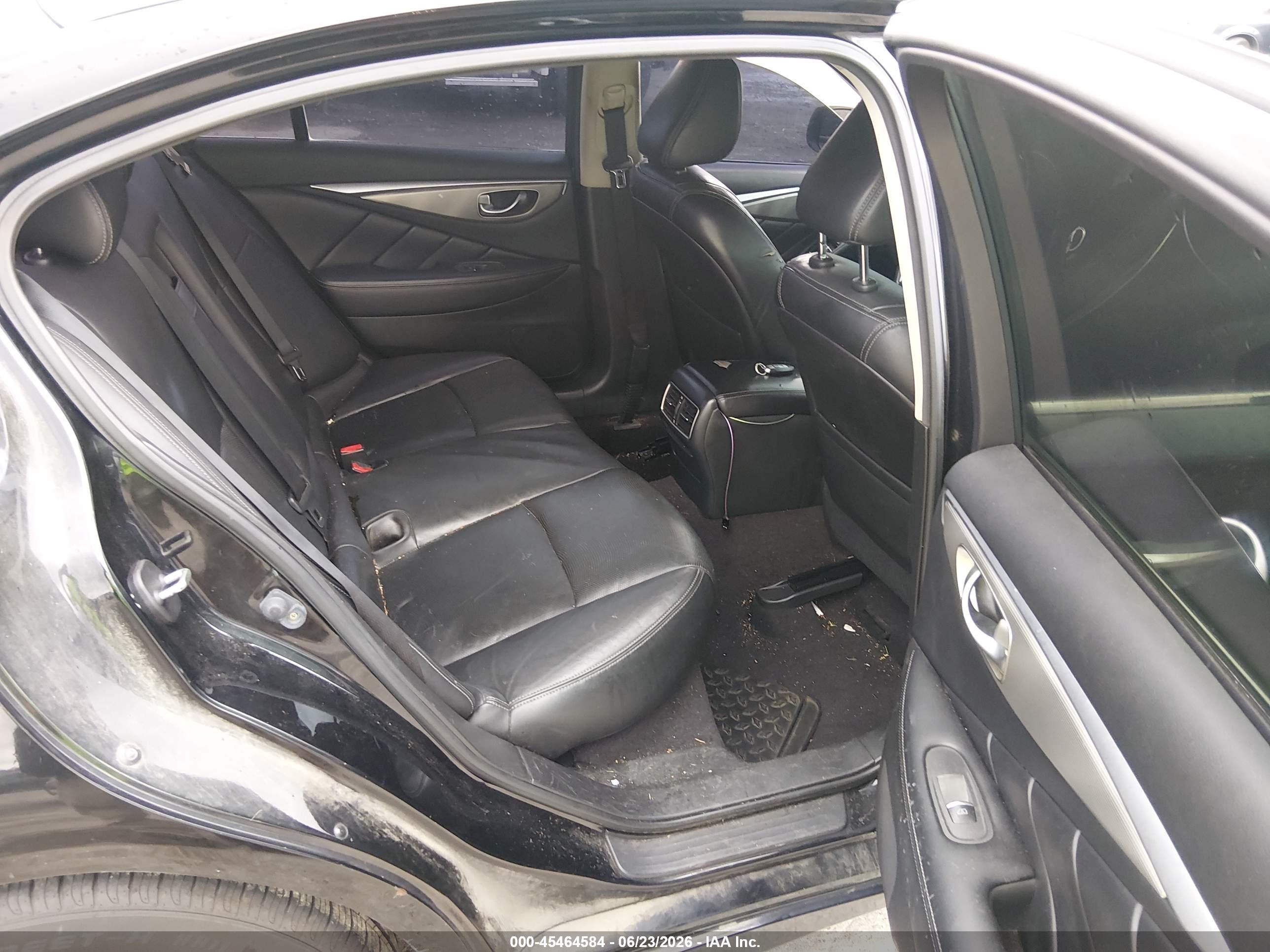 2014 Infiniti Q50 Premium Black vin: JN1BV7AR8EM681799