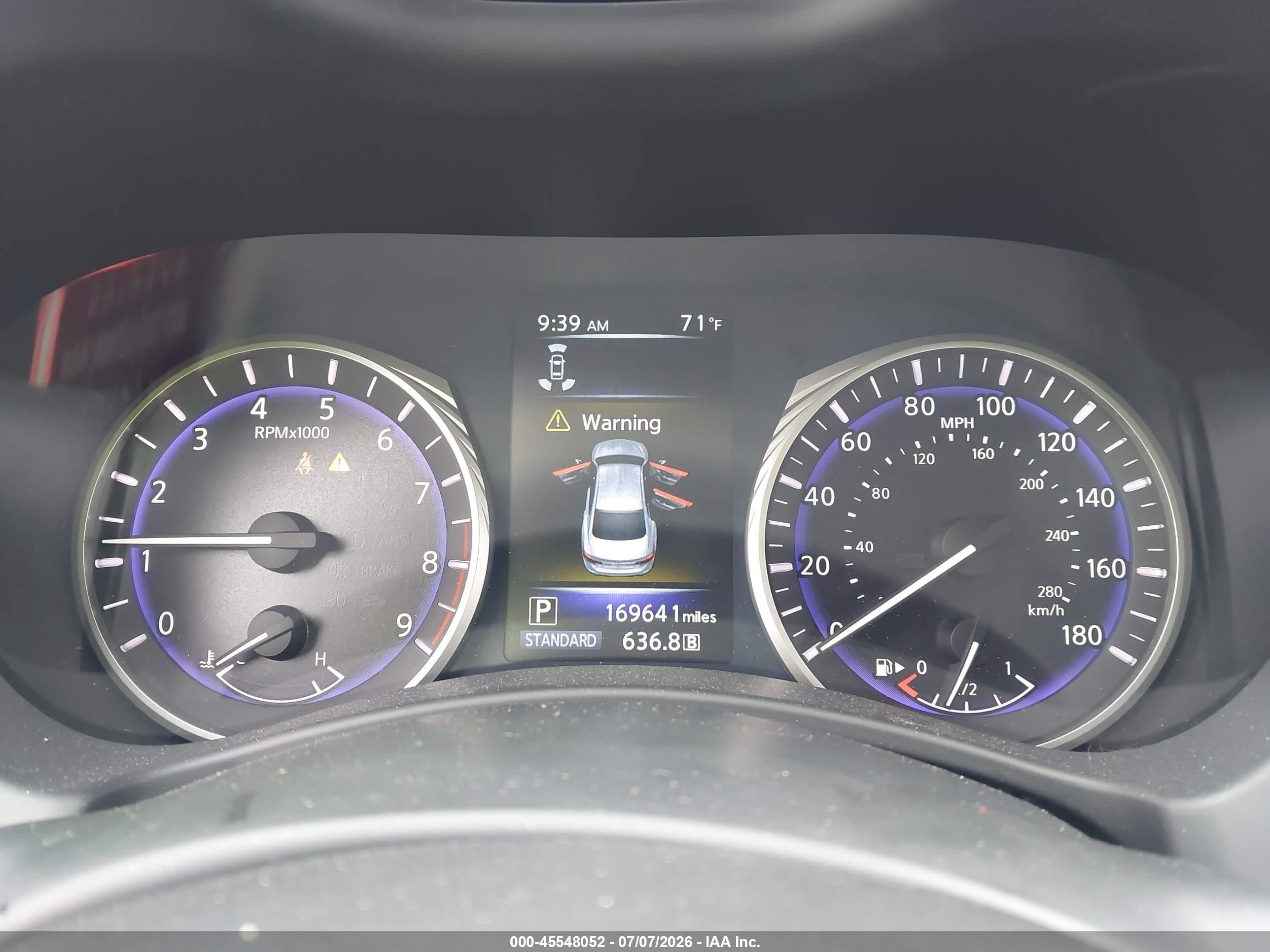 2014 Infiniti Q50 Premium Blue vin: JN1BV7AR8EM682905