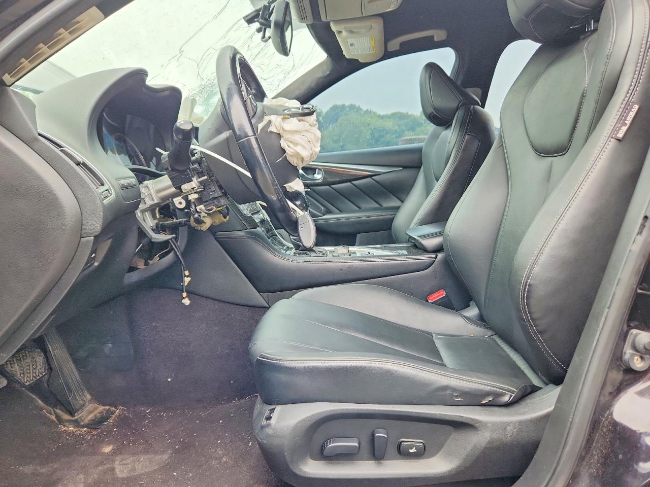 2014 Infiniti Q50 Base Black vin: JN1BV7AR8EM683777