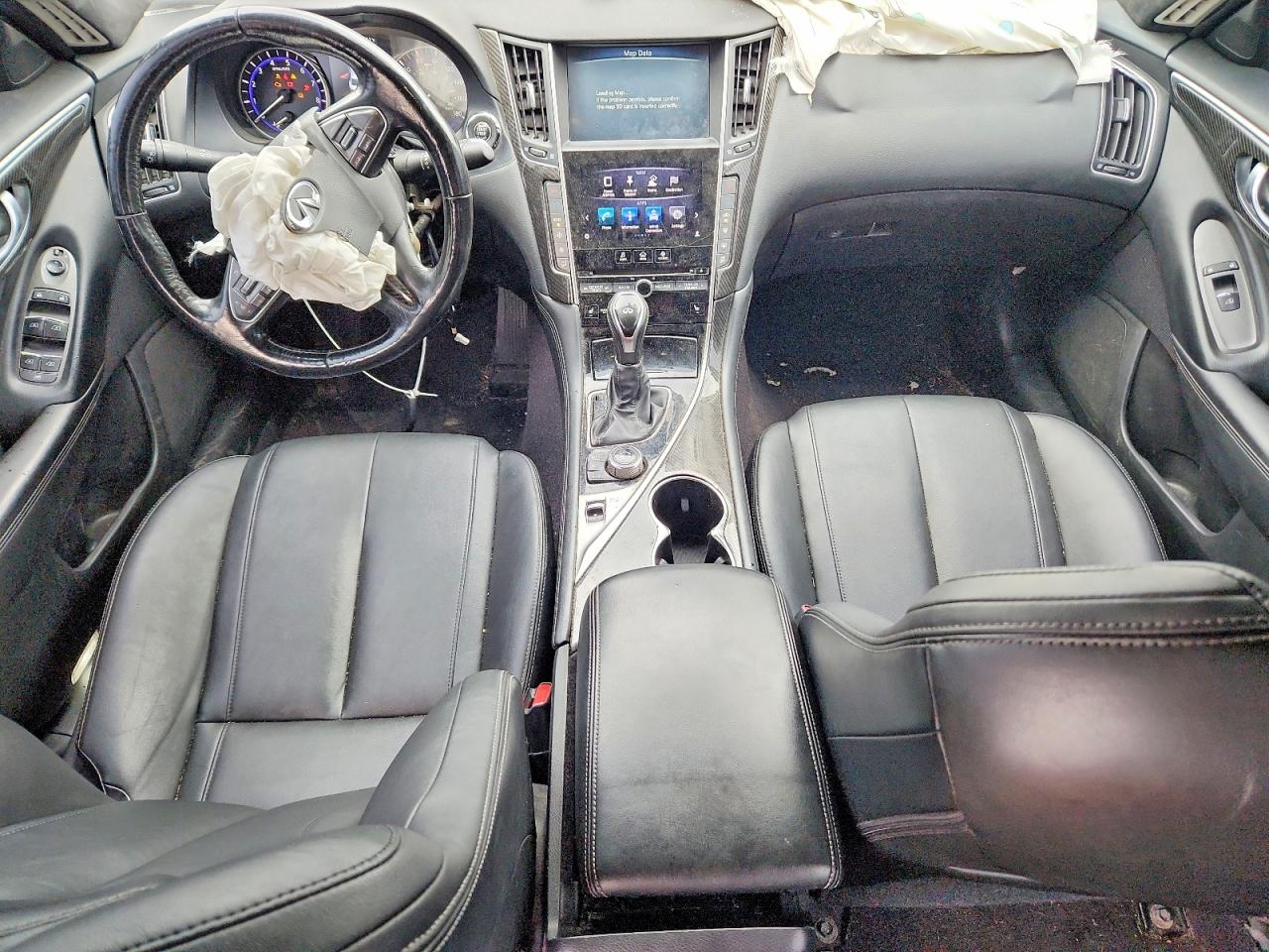 2014 Infiniti Q50 Base Black vin: JN1BV7AR8EM683777