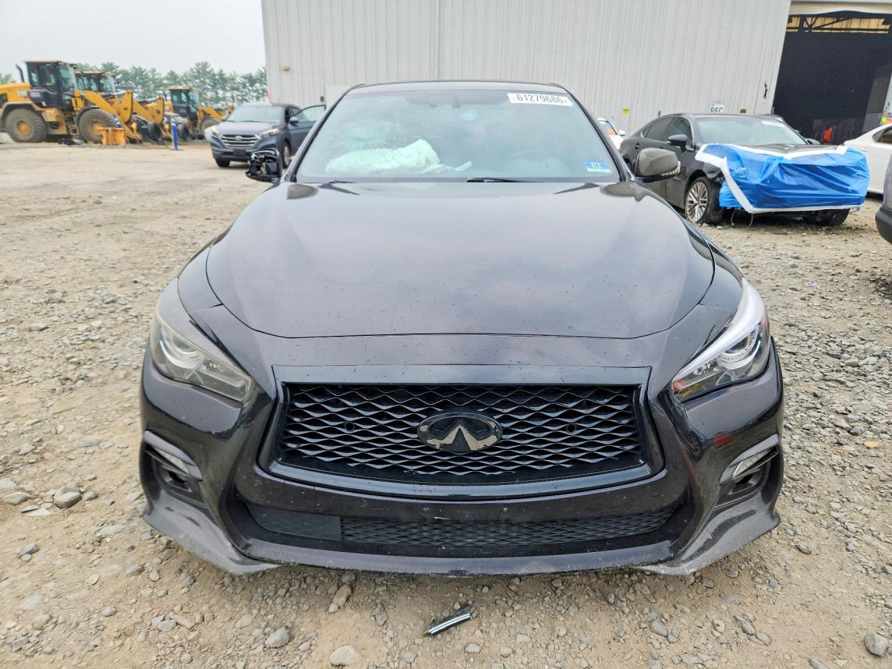 2014 Infiniti Q50 Base Black vin: JN1BV7AR8EM683777
