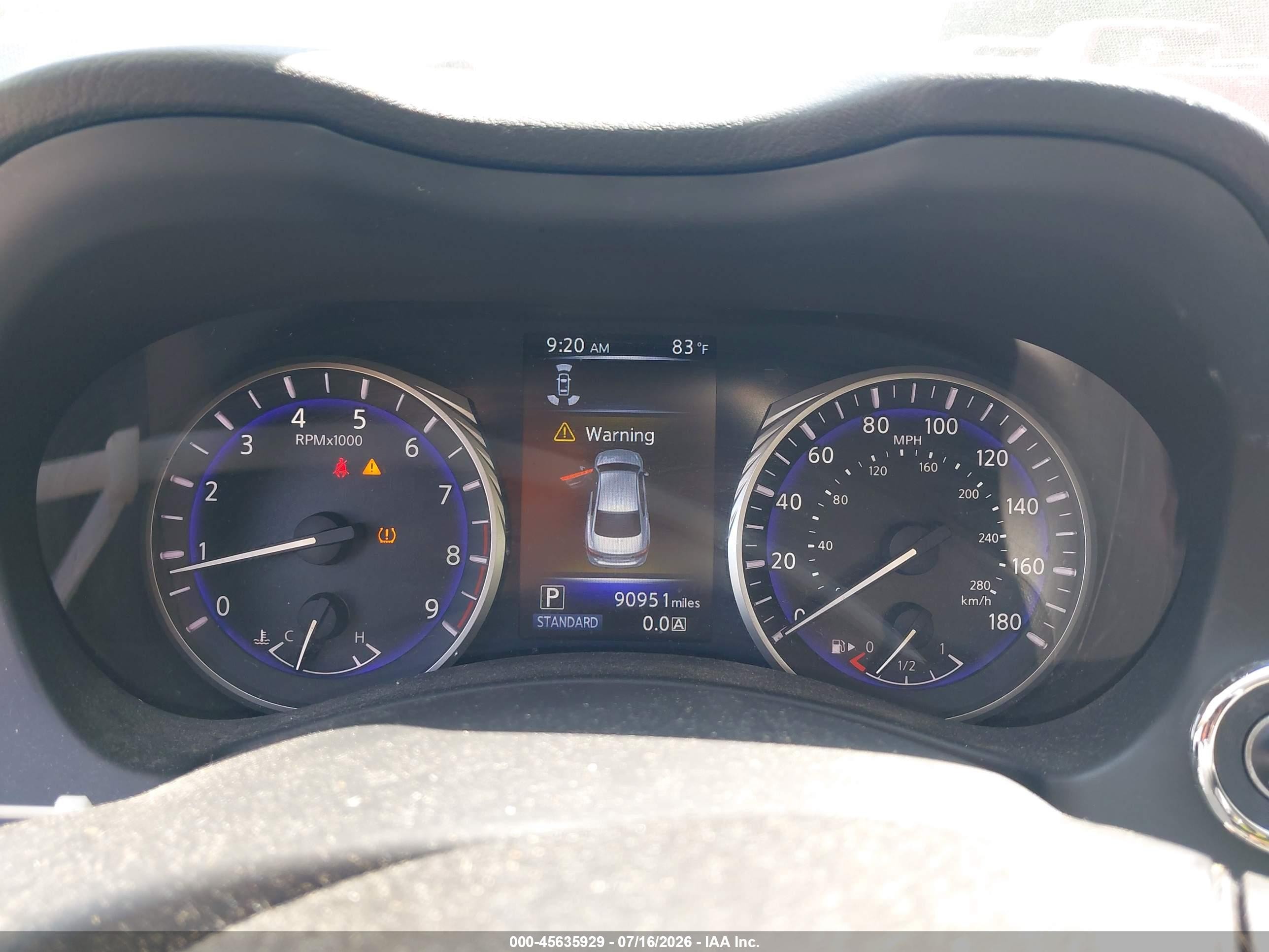 2014 Infiniti Q50 Sport Gray vin: JN1BV7AR8EM685951