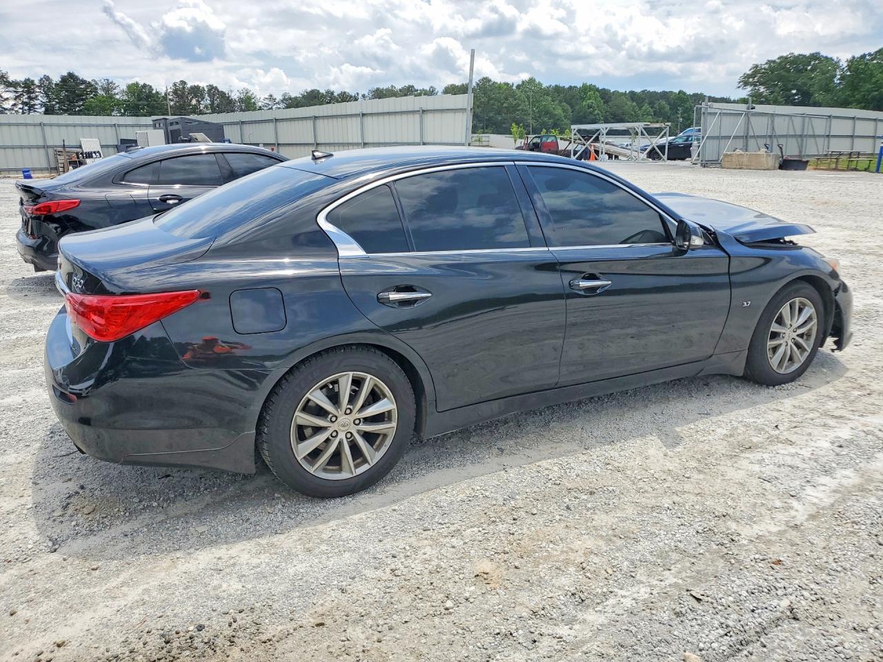 2014 Infiniti Q50 Premium Black vin: JN1BV7AR8EM693631