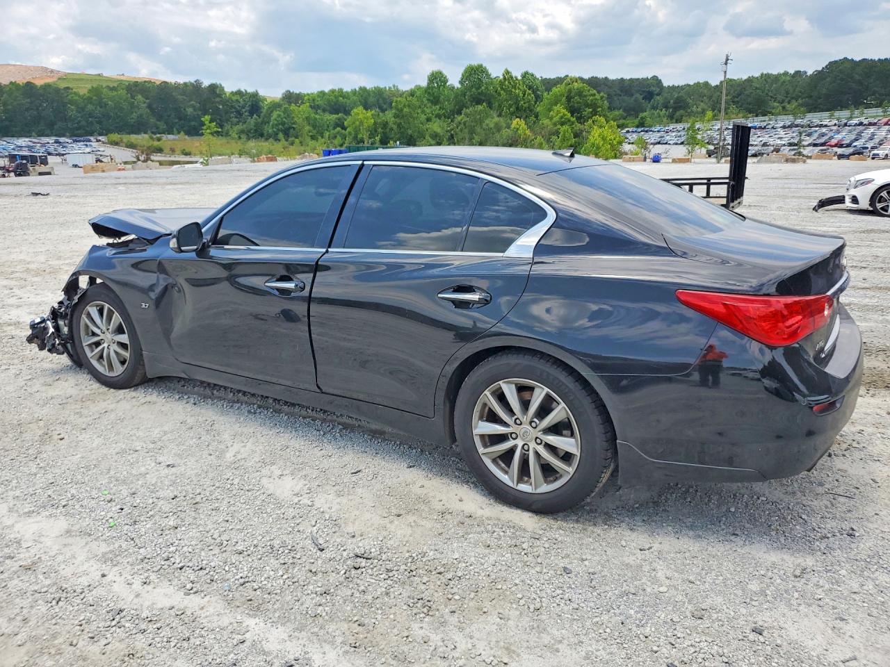 2014 Infiniti Q50 Premium Black vin: JN1BV7AR8EM693631