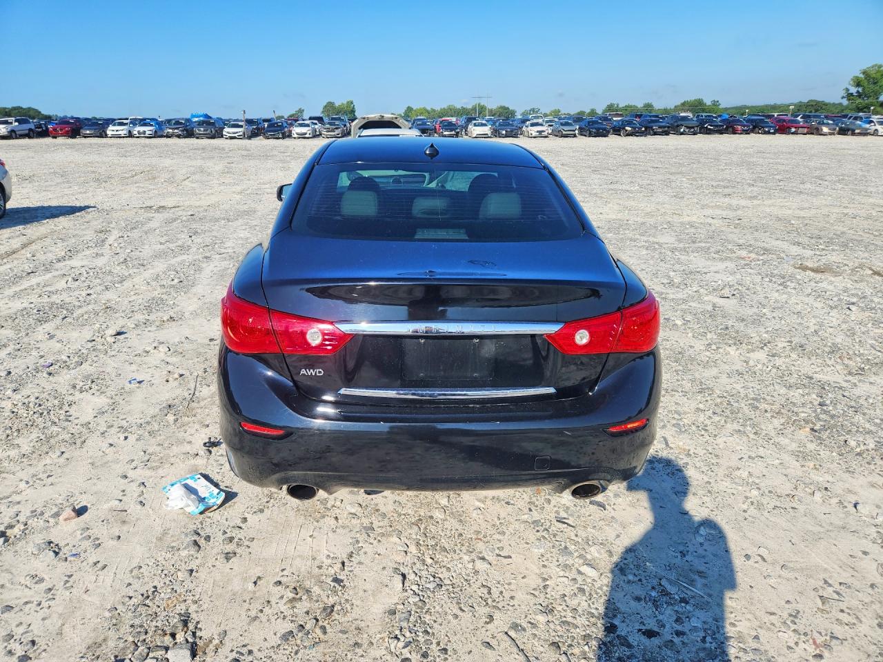 2014 Infiniti Q50 Premium Black vin: JN1BV7AR8EM697985