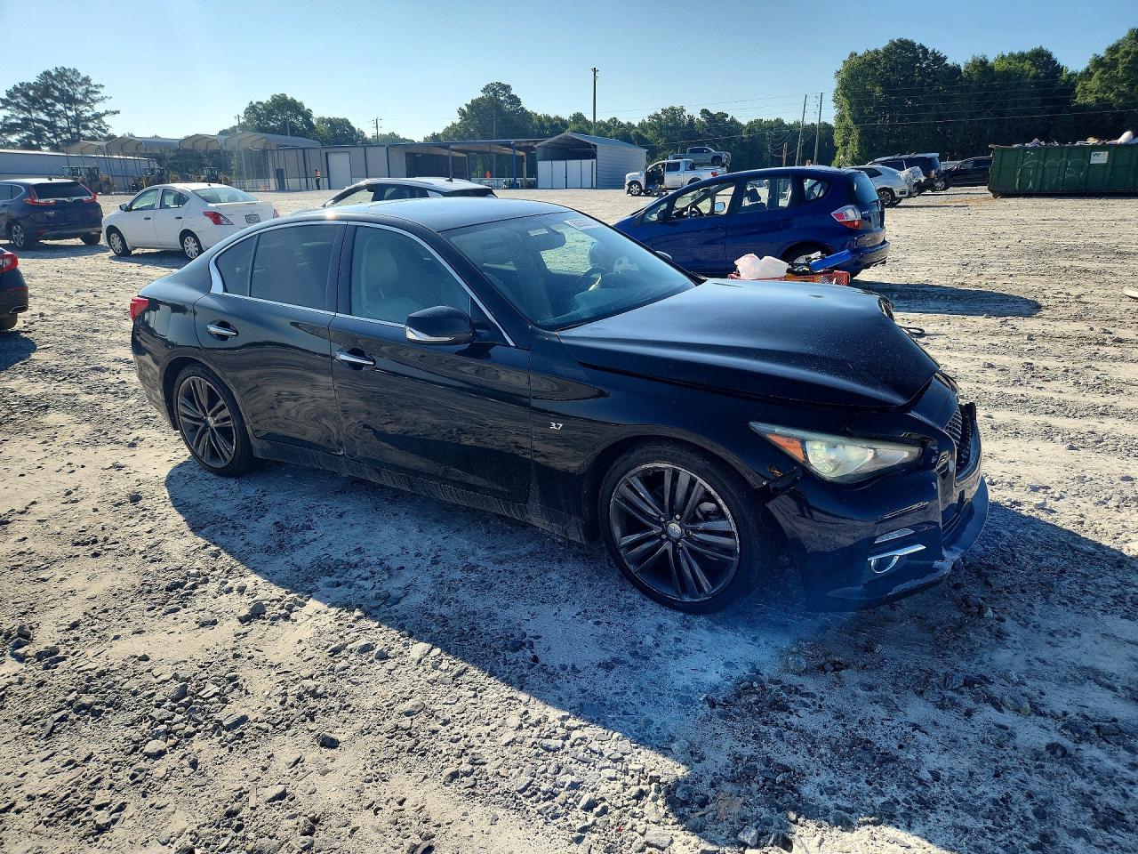 2014 Infiniti Q50 Premium Black vin: JN1BV7AR8EM697985
