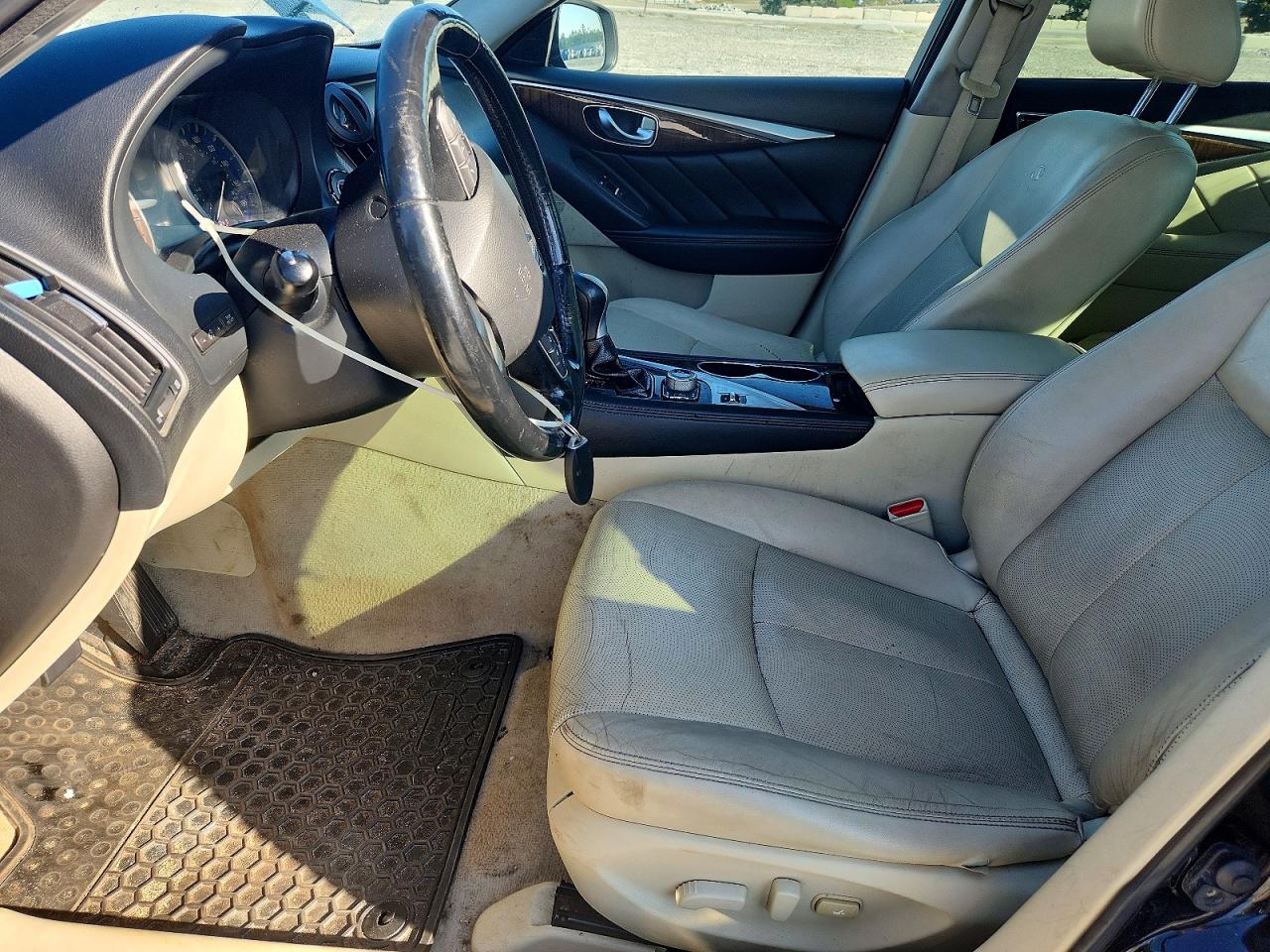 2014 Infiniti Q50 Premium Black vin: JN1BV7AR8EM697985