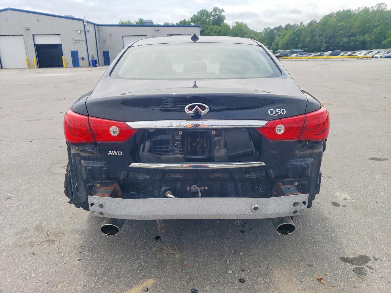 2014 Infiniti Q50 Base Черный vin: JN1BV7AR8EM698229