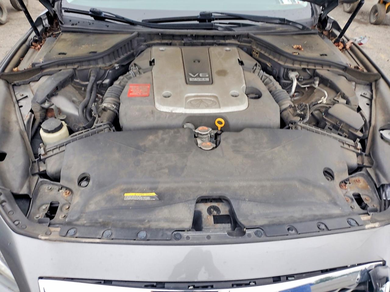 2014 Infiniti Q50 Premium Gray vin: JN1BV7AR8EM701114
