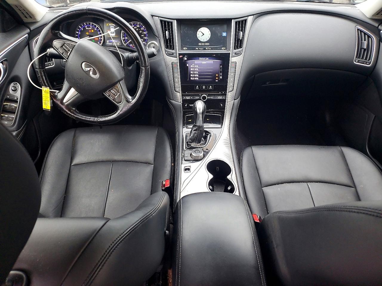 2014 Infiniti Q50 Premium Gray vin: JN1BV7AR8EM701114
