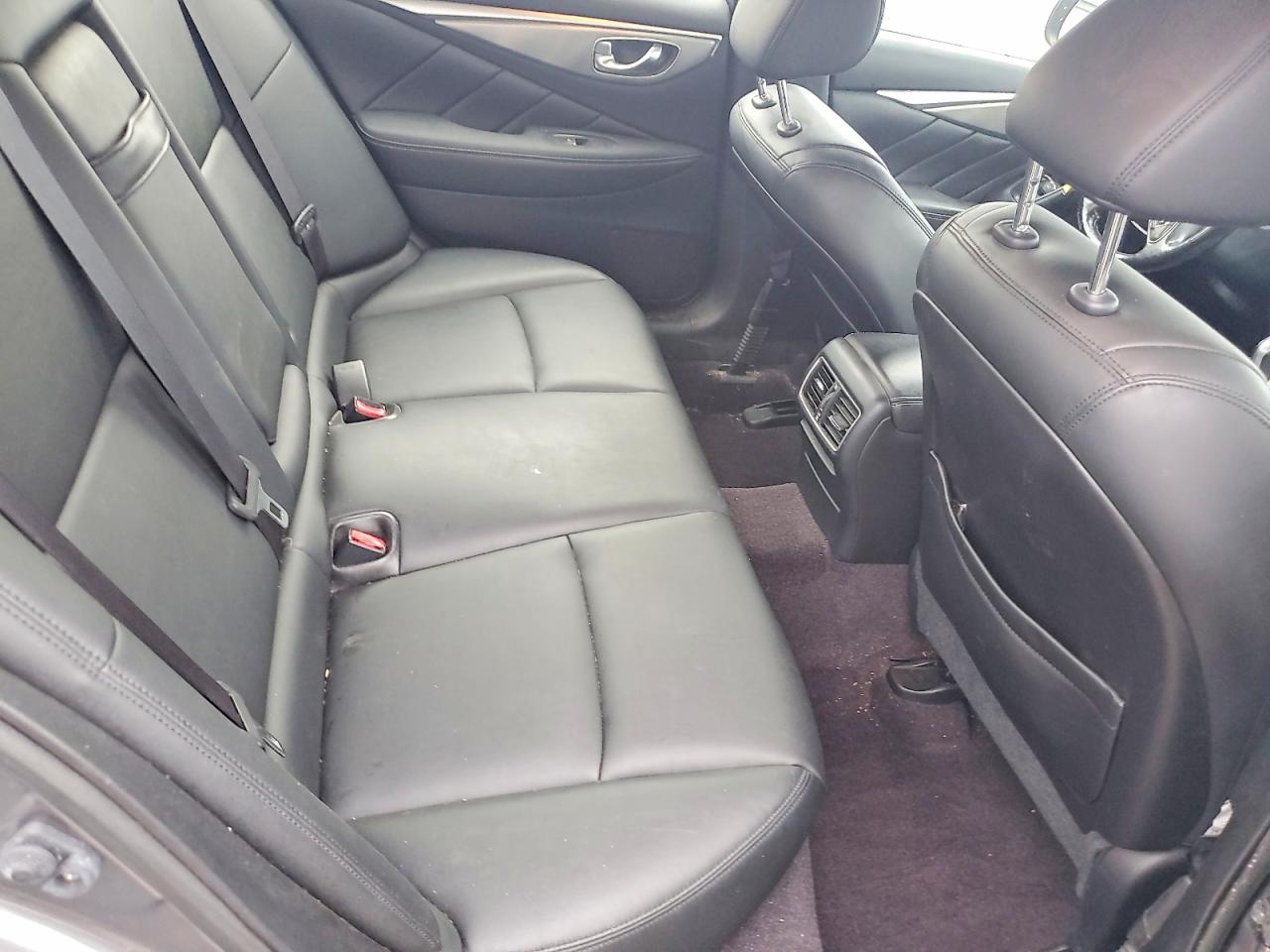 2014 Infiniti Q50 Premium Gray vin: JN1BV7AR8EM701114