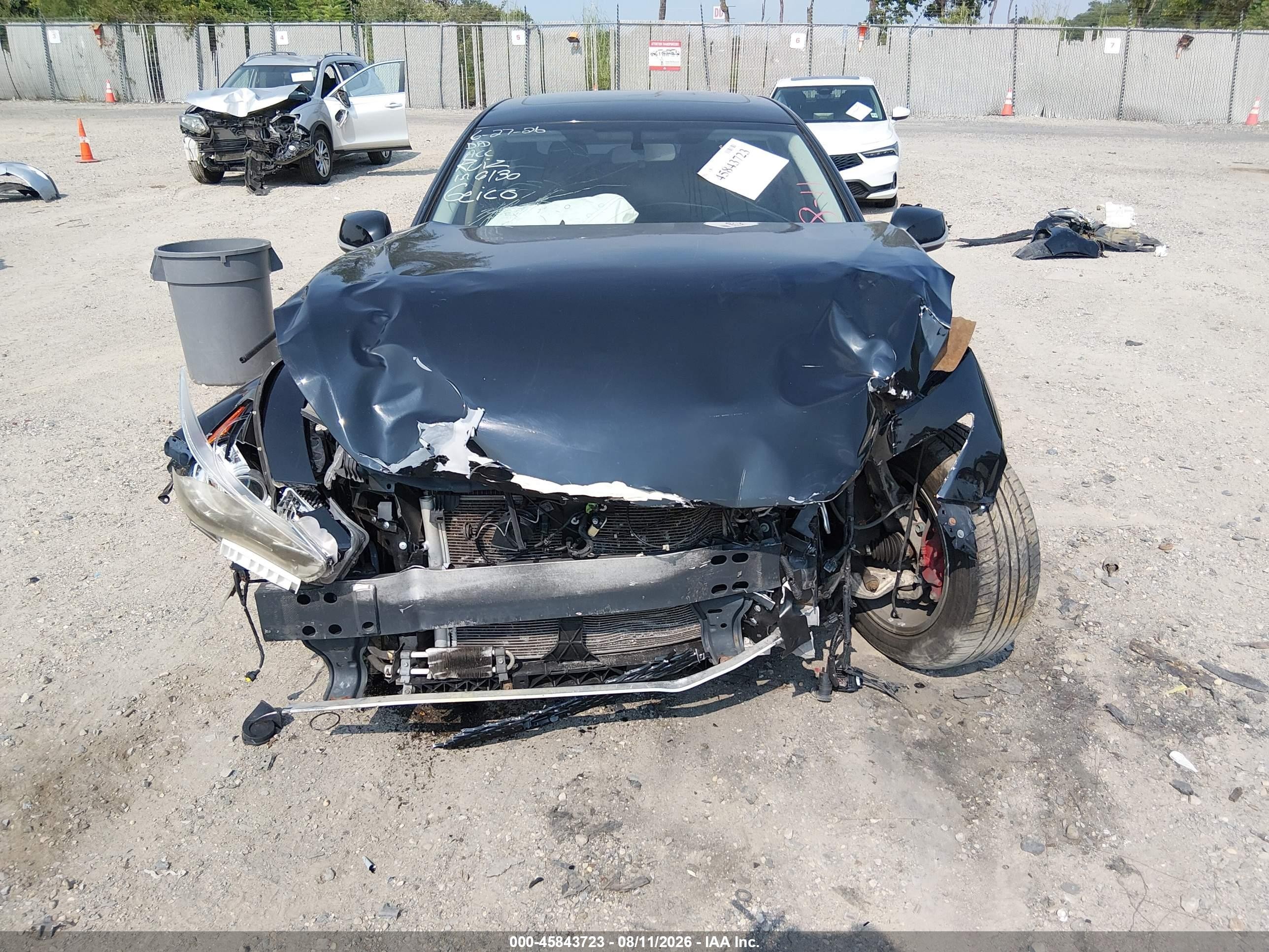 2015 Infiniti Q50   Черный vin: JN1BV7AR8FM401185