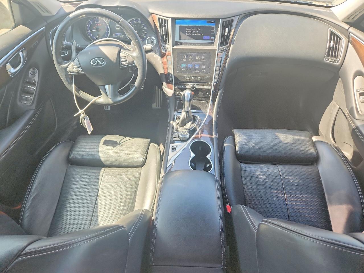 2015 Infiniti Q50 Sport Gray vin: JN1BV7AR8FM403924