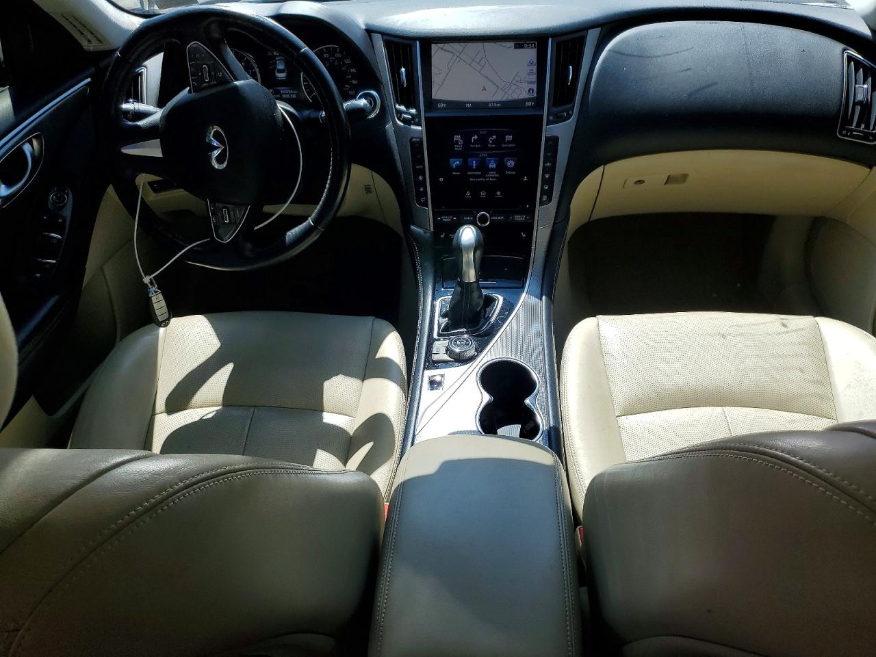 2015 Infiniti Q50 Premium Burgundy vin: JN1BV7AR8FM404815