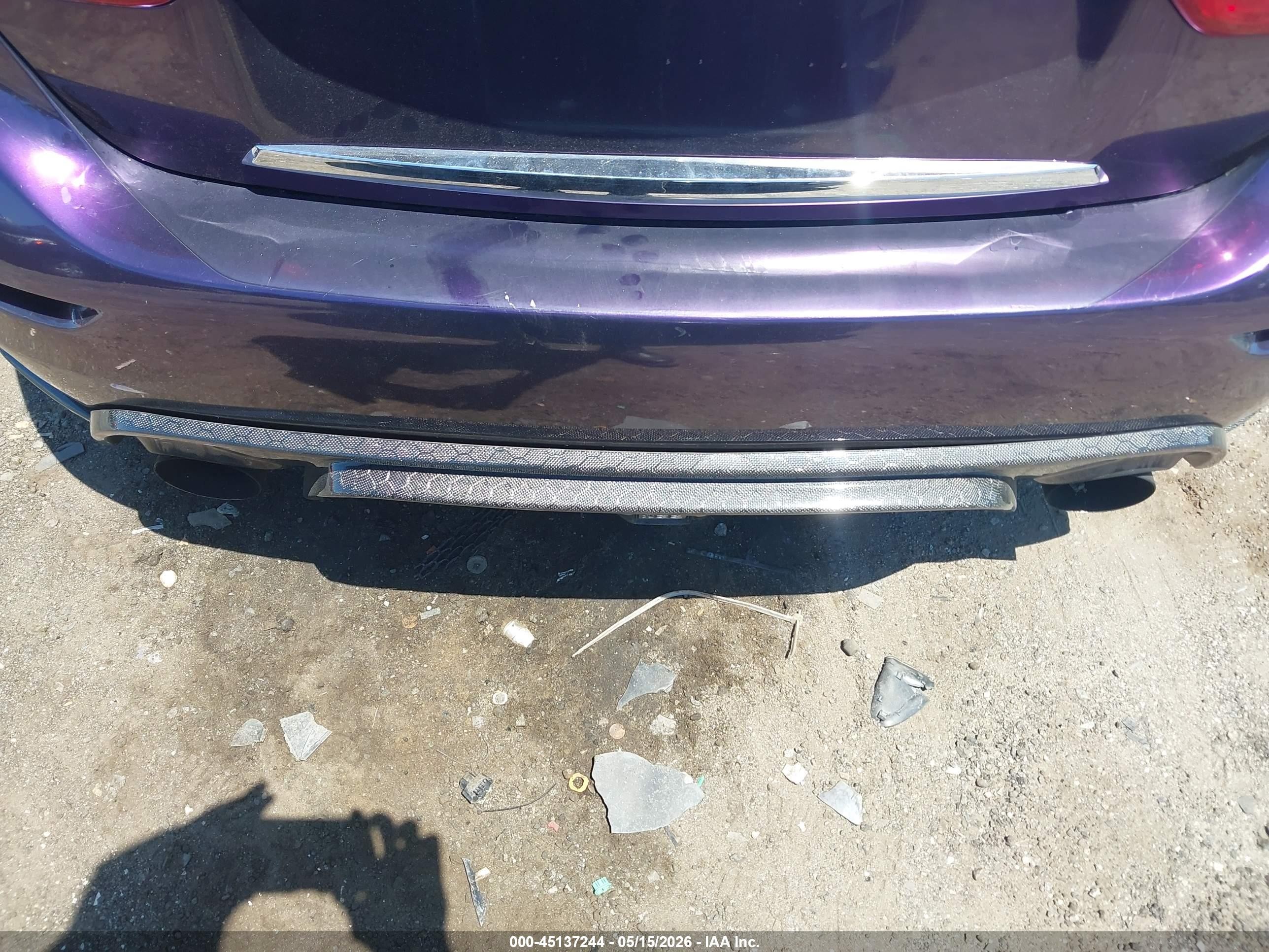 2015 Infiniti Q50 Premium Purple vin: JN1BV7AR8FM407293