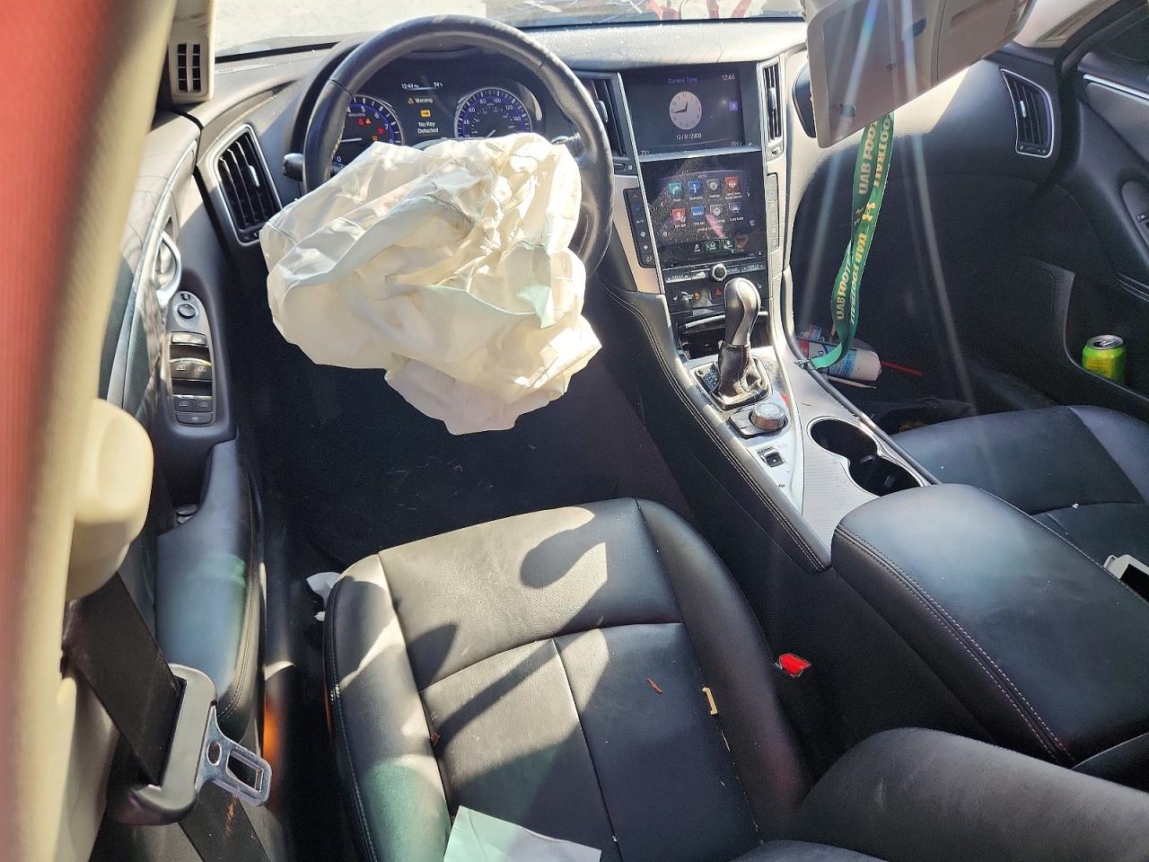 2015 Infiniti Q50 Premium Gray vin: JN1BV7AR8FM422019