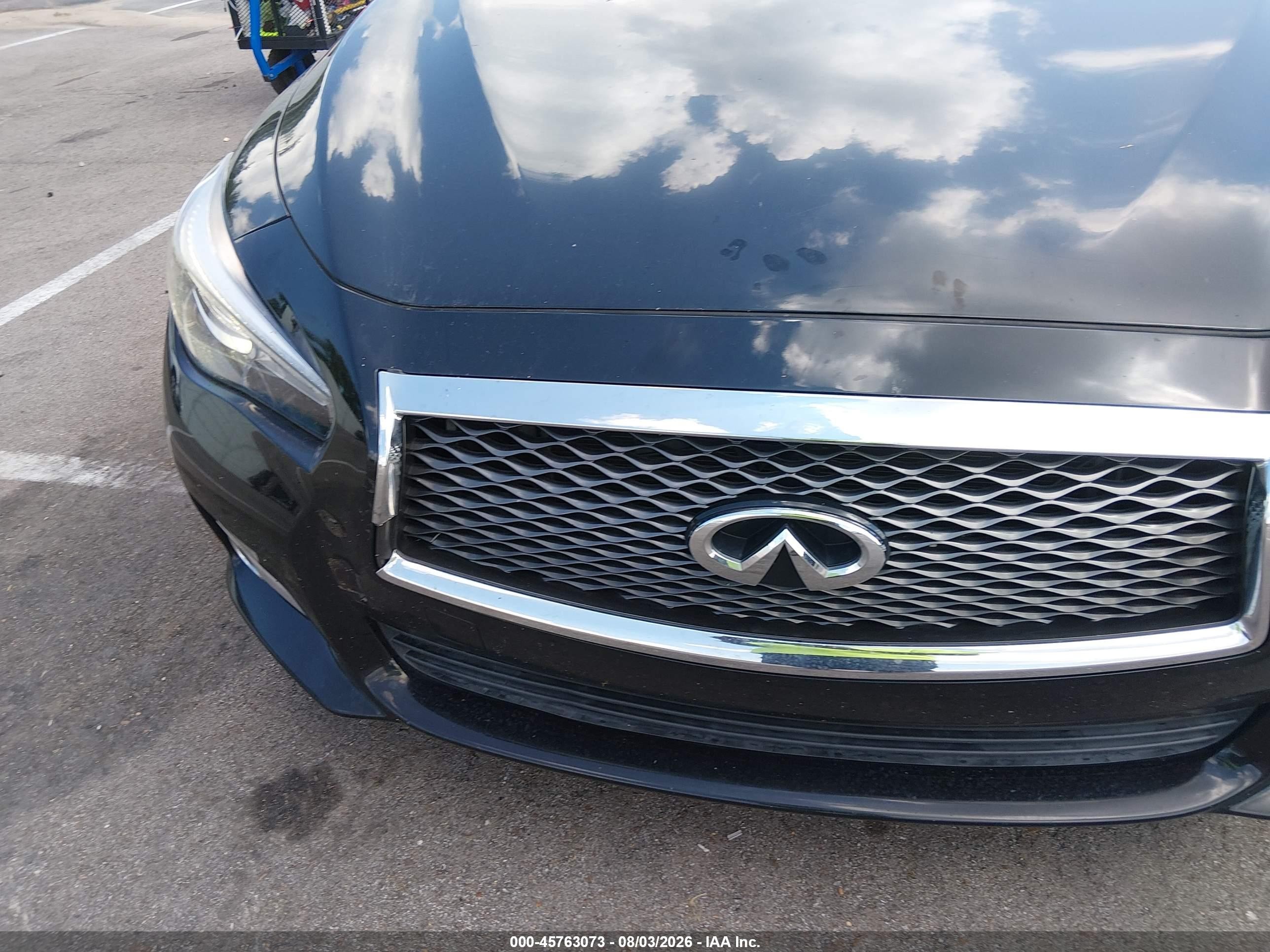 2015 Infiniti Q50   Black vin: JN1BV7AR8FM423798