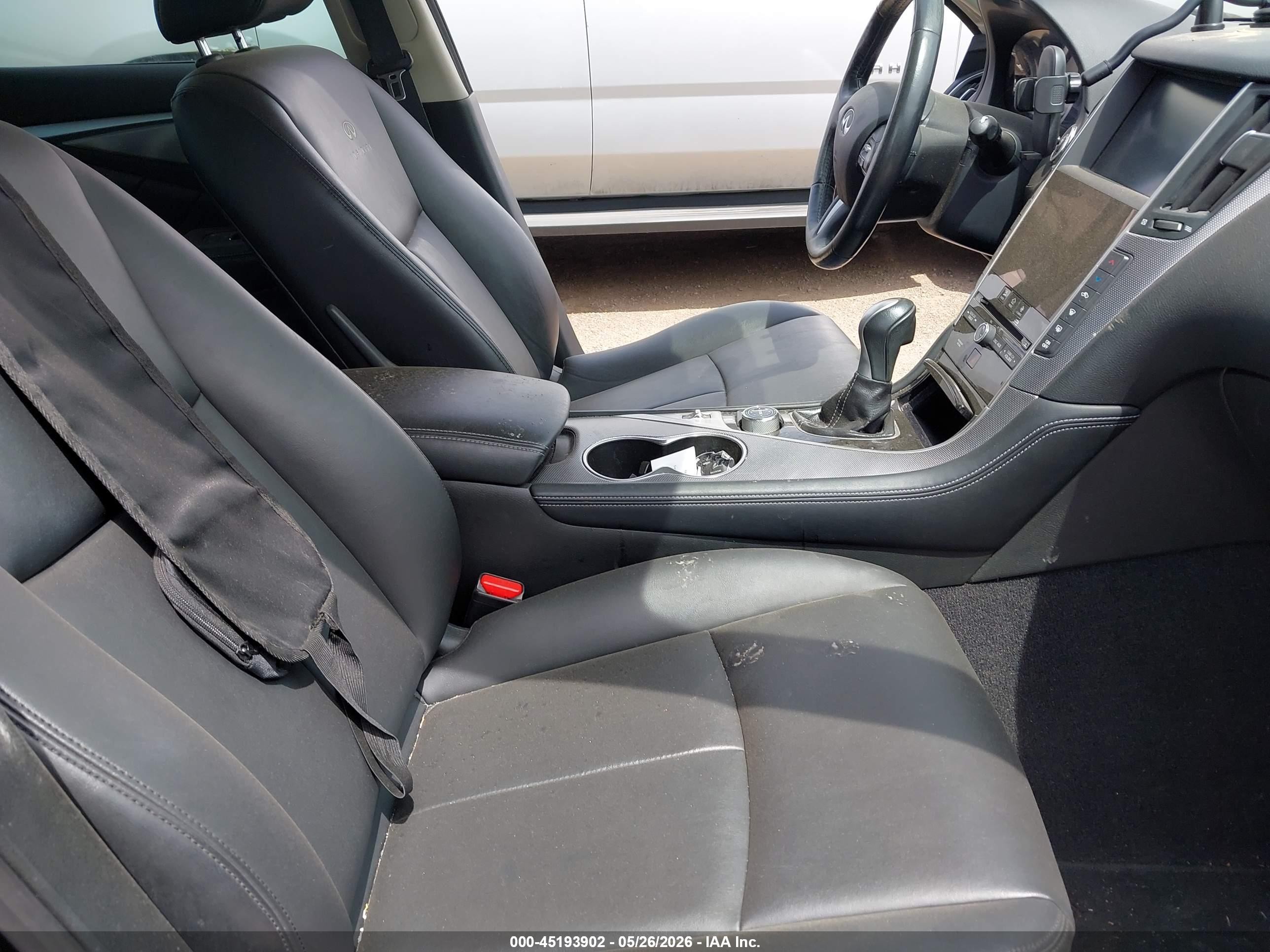 2014 Infiniti Q50   Black vin: JN1BV7AR9EM689135