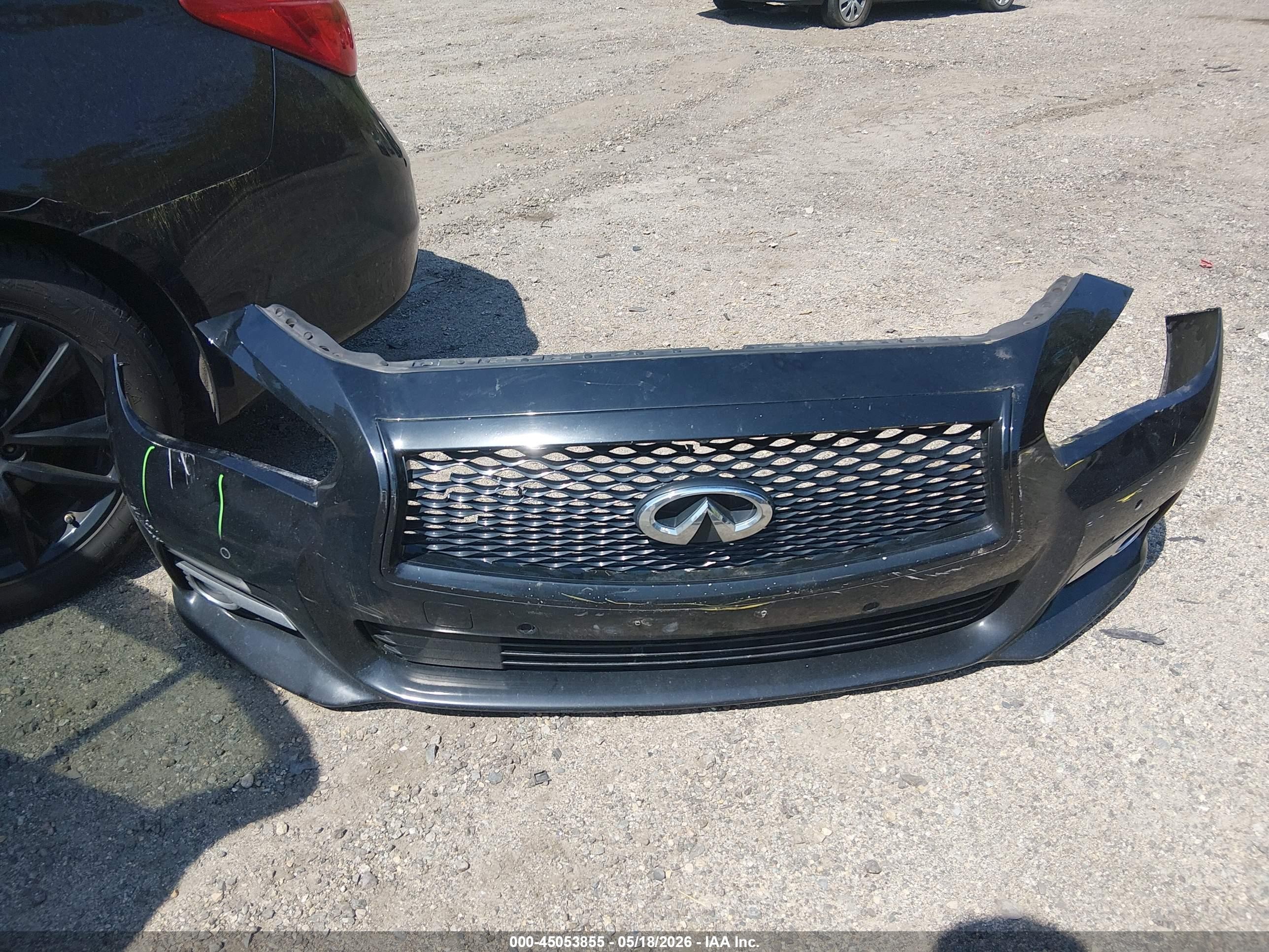 2014 Infiniti Q50 Premium Black vin: JN1BV7AR9EM691628