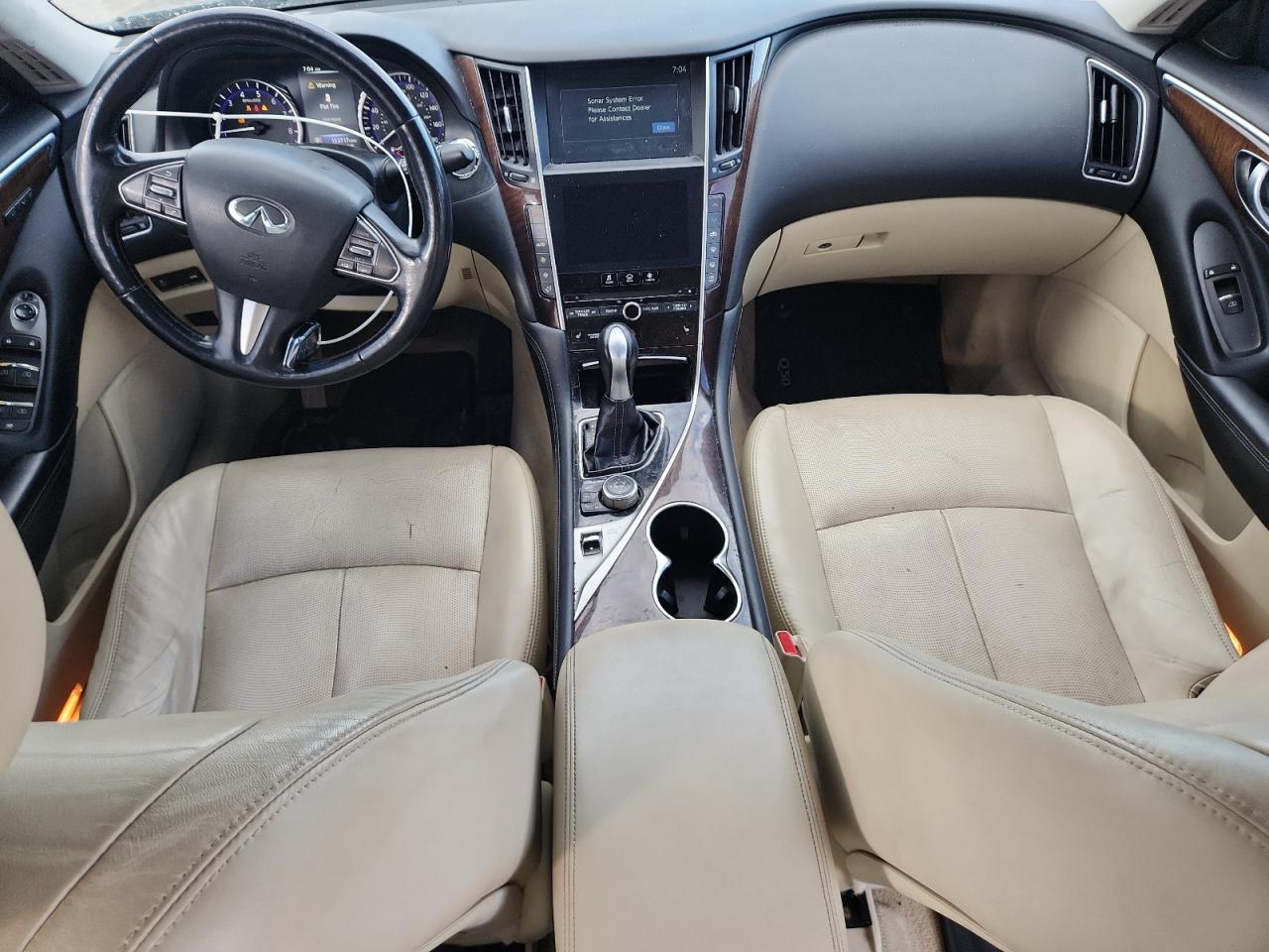 2014 Infiniti Q50 Premium Gray vin: JN1BV7AR9EM698630