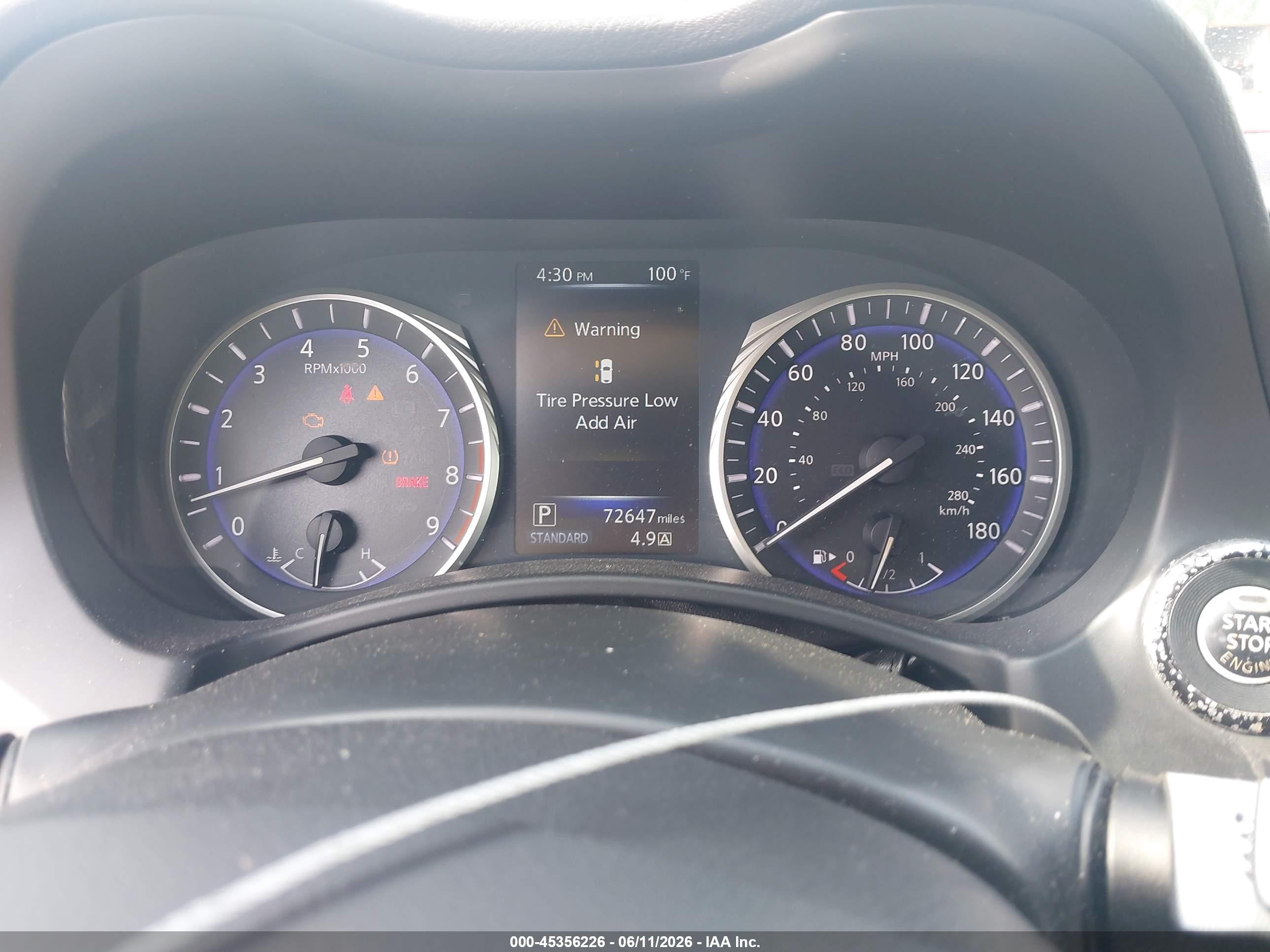2014 Infiniti Q50 Premium Red vin: JN1BV7AR9EM706841
