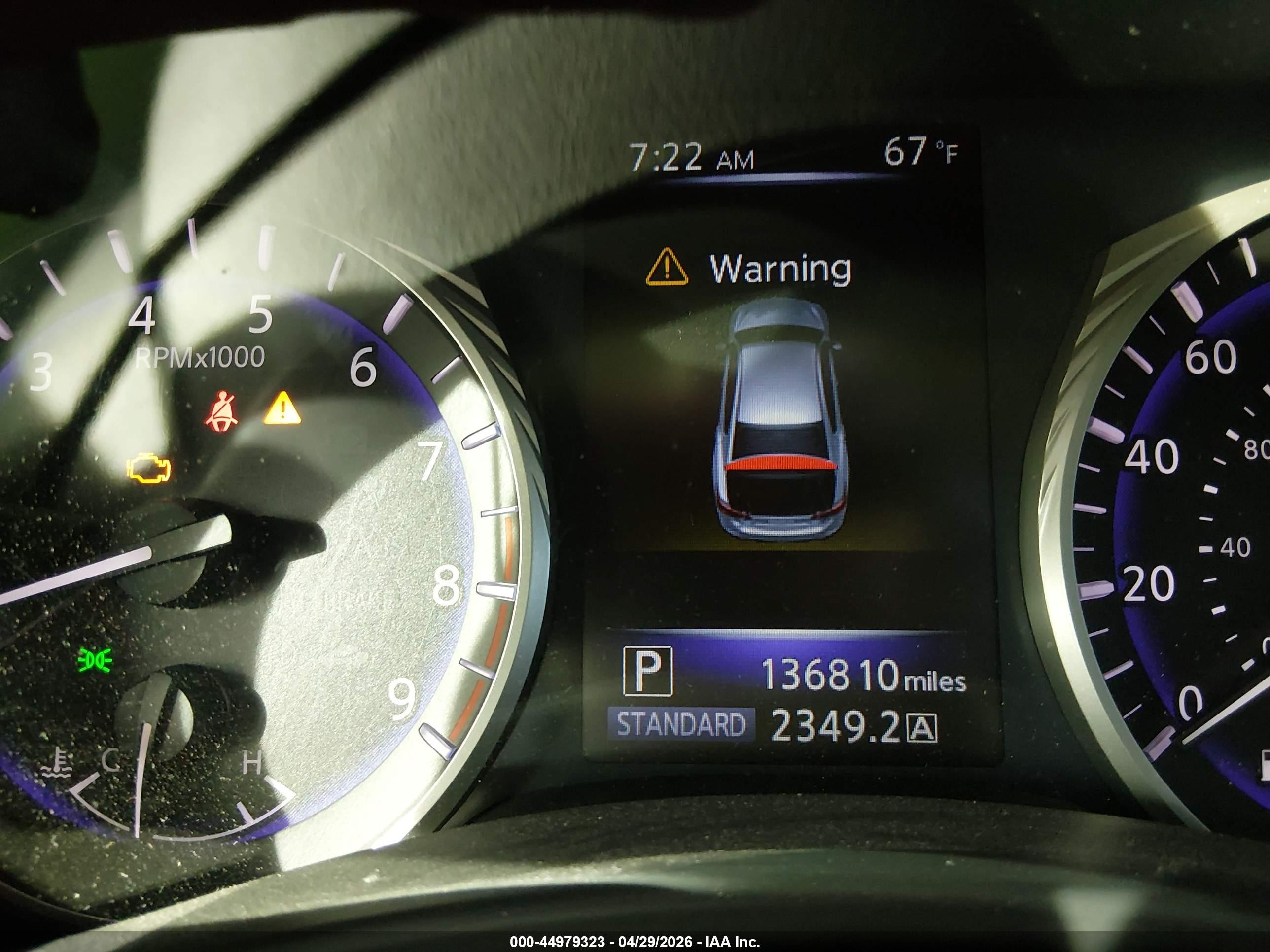 2015 Infiniti Q50 Premium Серый vin: JN1BV7AR9FM394280