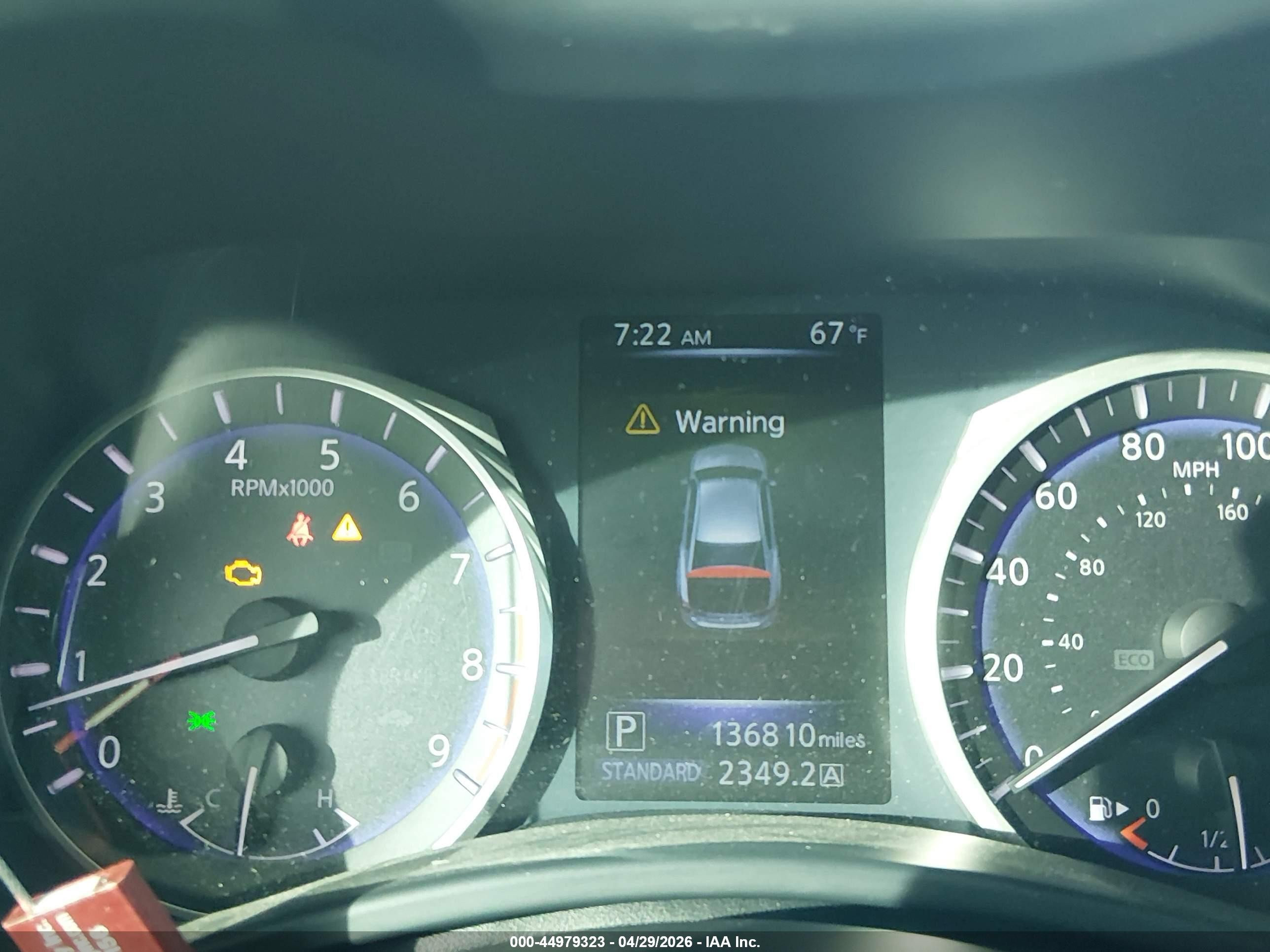 2015 Infiniti Q50 Premium Серый vin: JN1BV7AR9FM394280