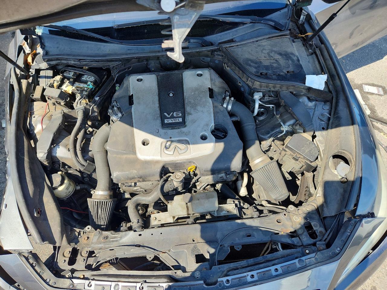 2015 Infiniti Q50 Premium Charcoal vin: JN1BV7AR9FM395283