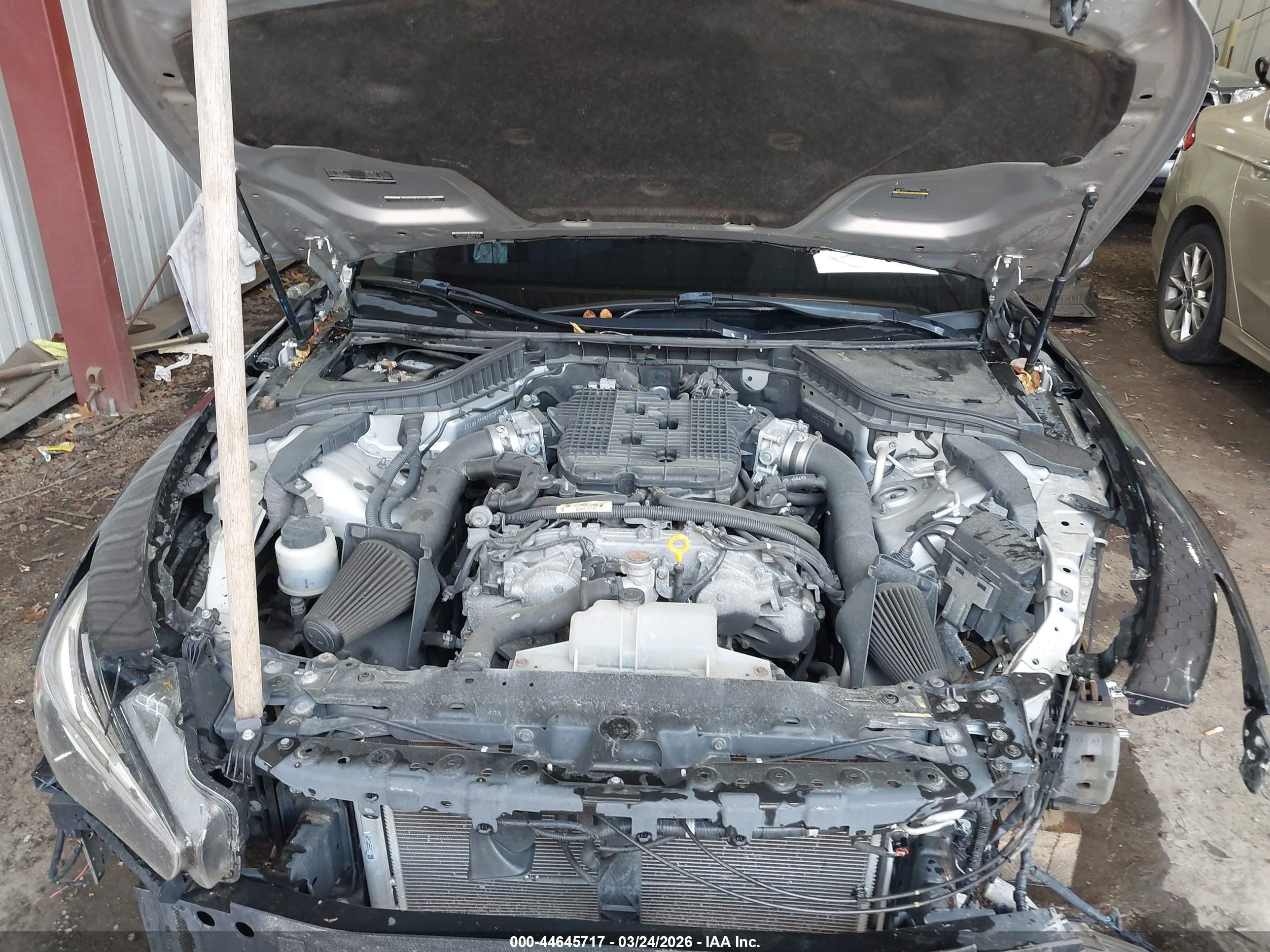 2015 Infiniti Q50 Premium/sport Gray vin: JN1BV7AR9FM395879