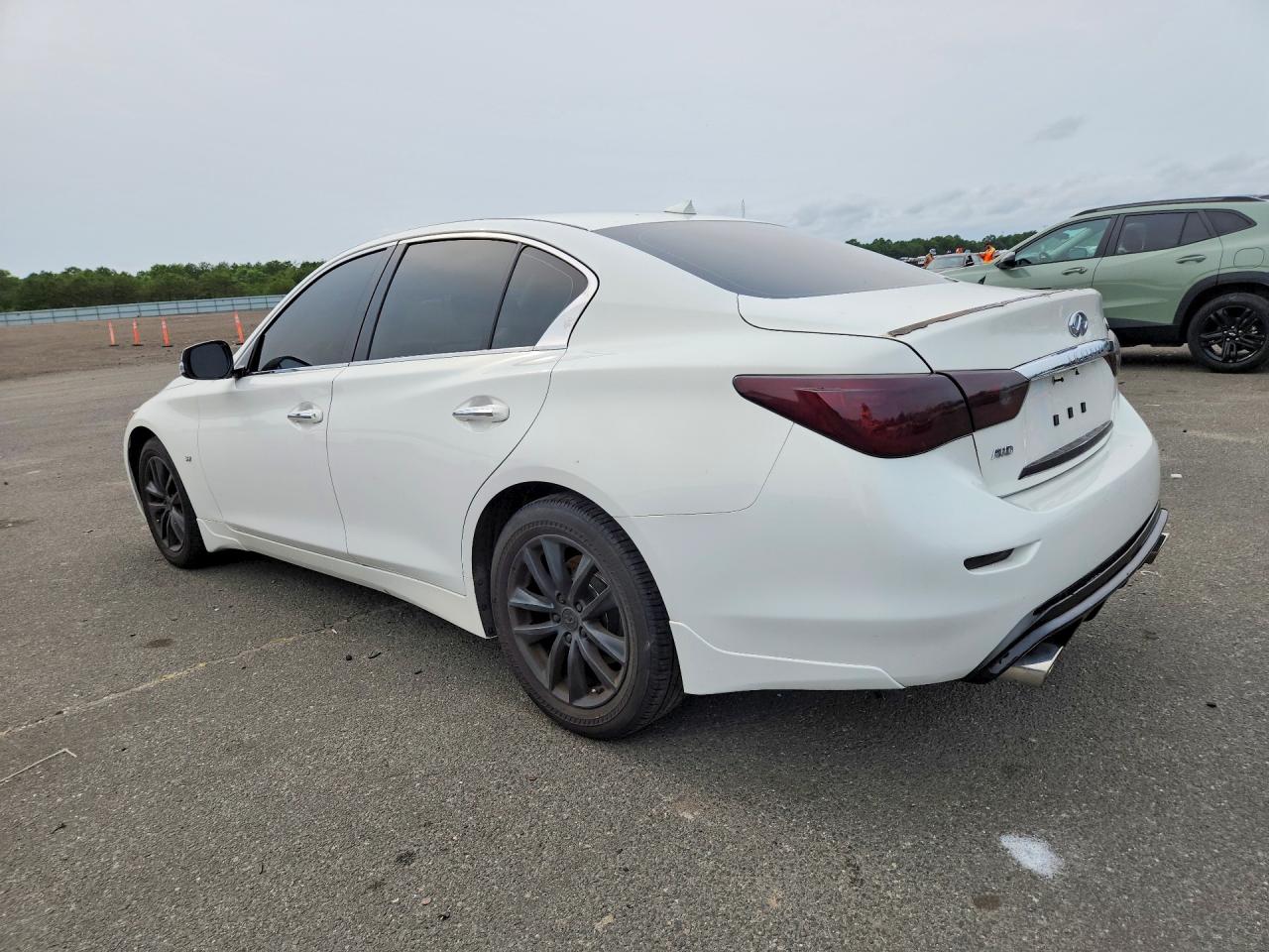 2015 Infiniti Q50 Base Gray vin: JN1BV7AR9FM398846