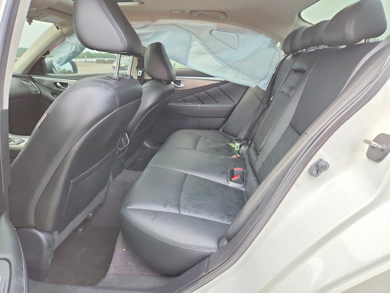 2015 Infiniti Q50 Base Gray vin: JN1BV7AR9FM398846