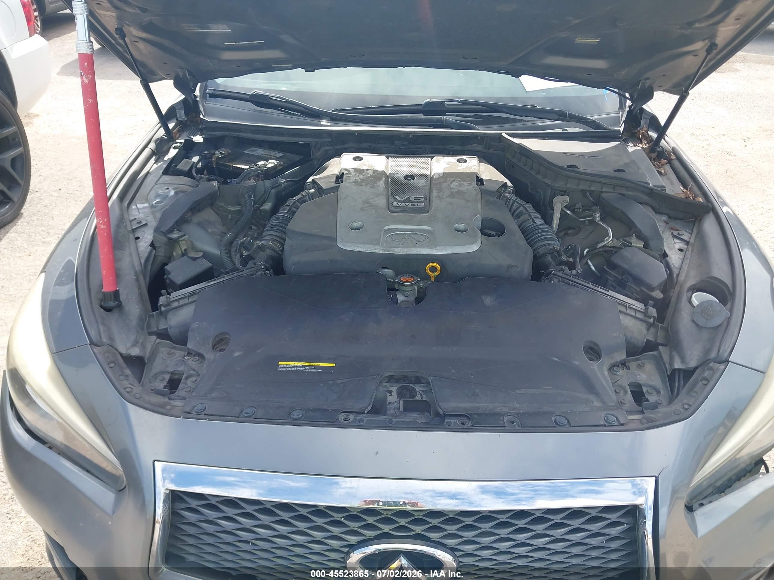 2015 Infiniti Q50 Premium Gray vin: JN1BV7AR9FM399804