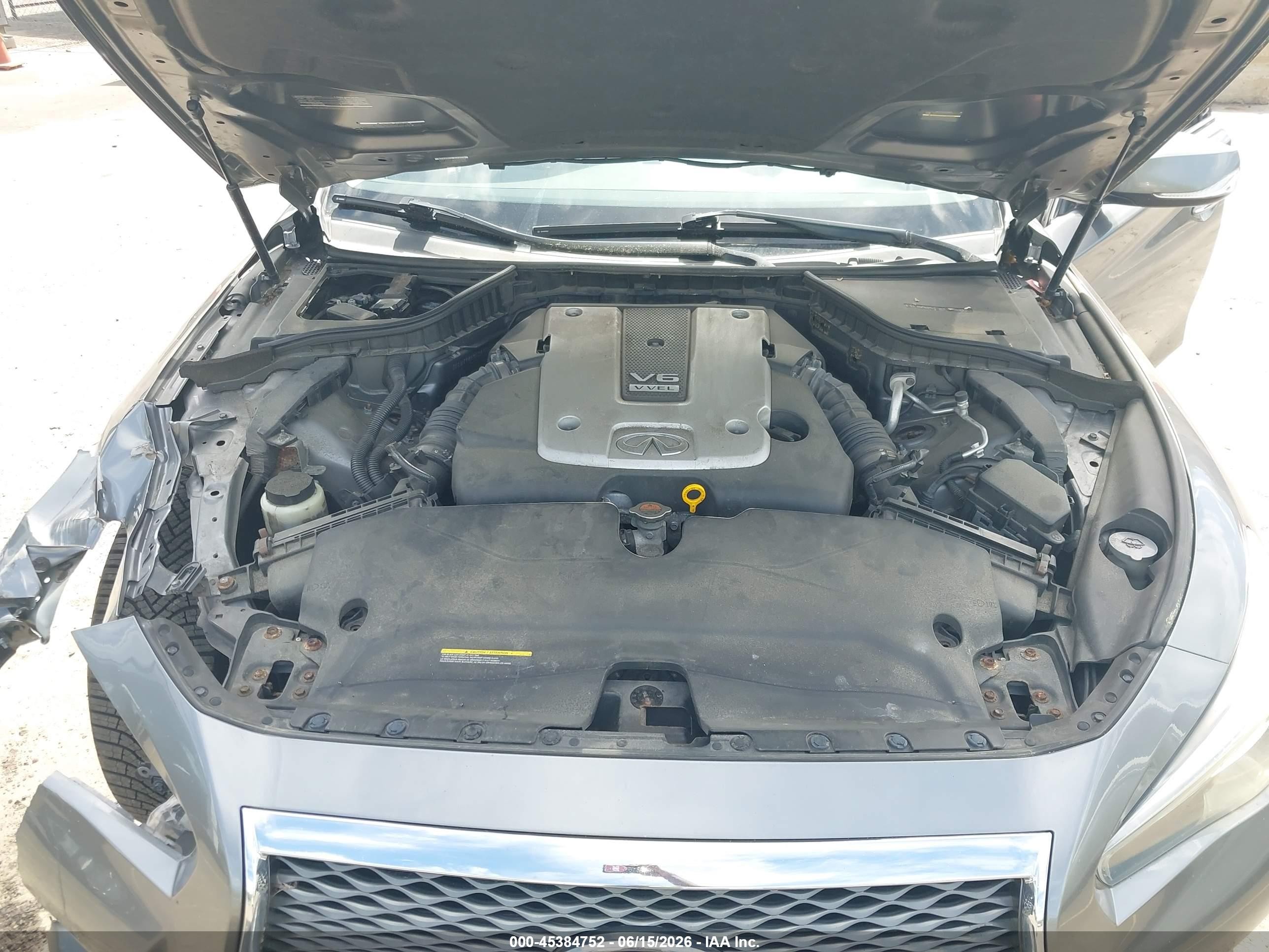 2015 Infiniti Q50 Premium Gray vin: JN1BV7AR9FM408338