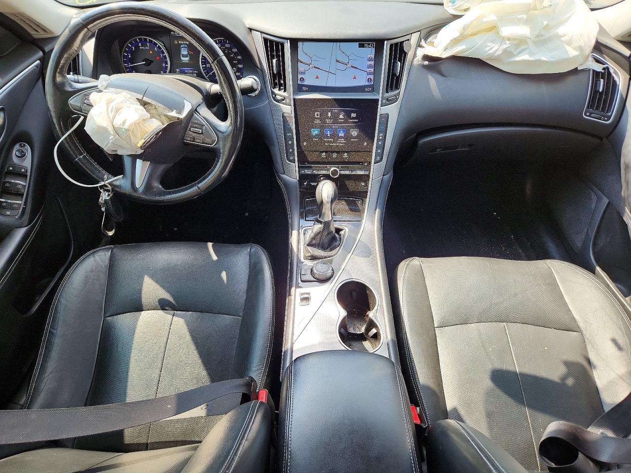 2015 Infiniti Q50 Premium Black vin: JN1BV7AR9FM415371