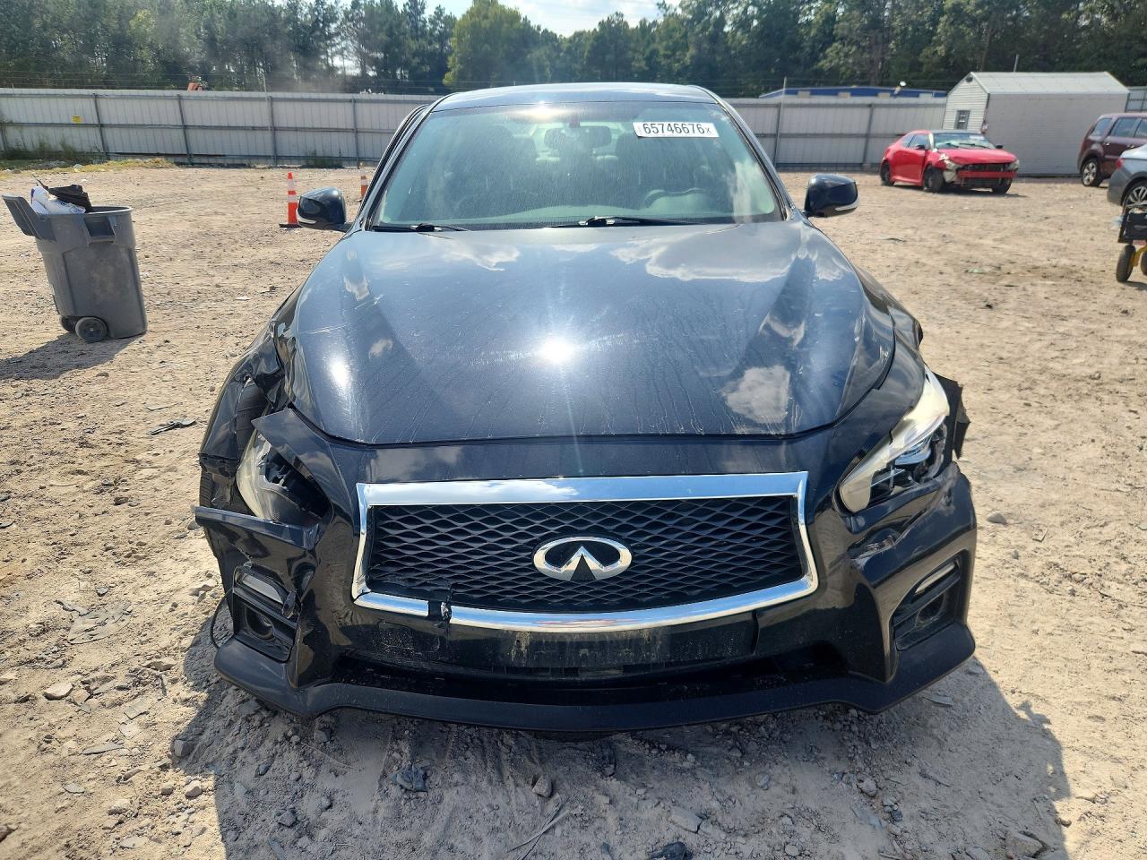 2015 Infiniti Q50 Sport Black vin: JN1BV7AR9FM416665