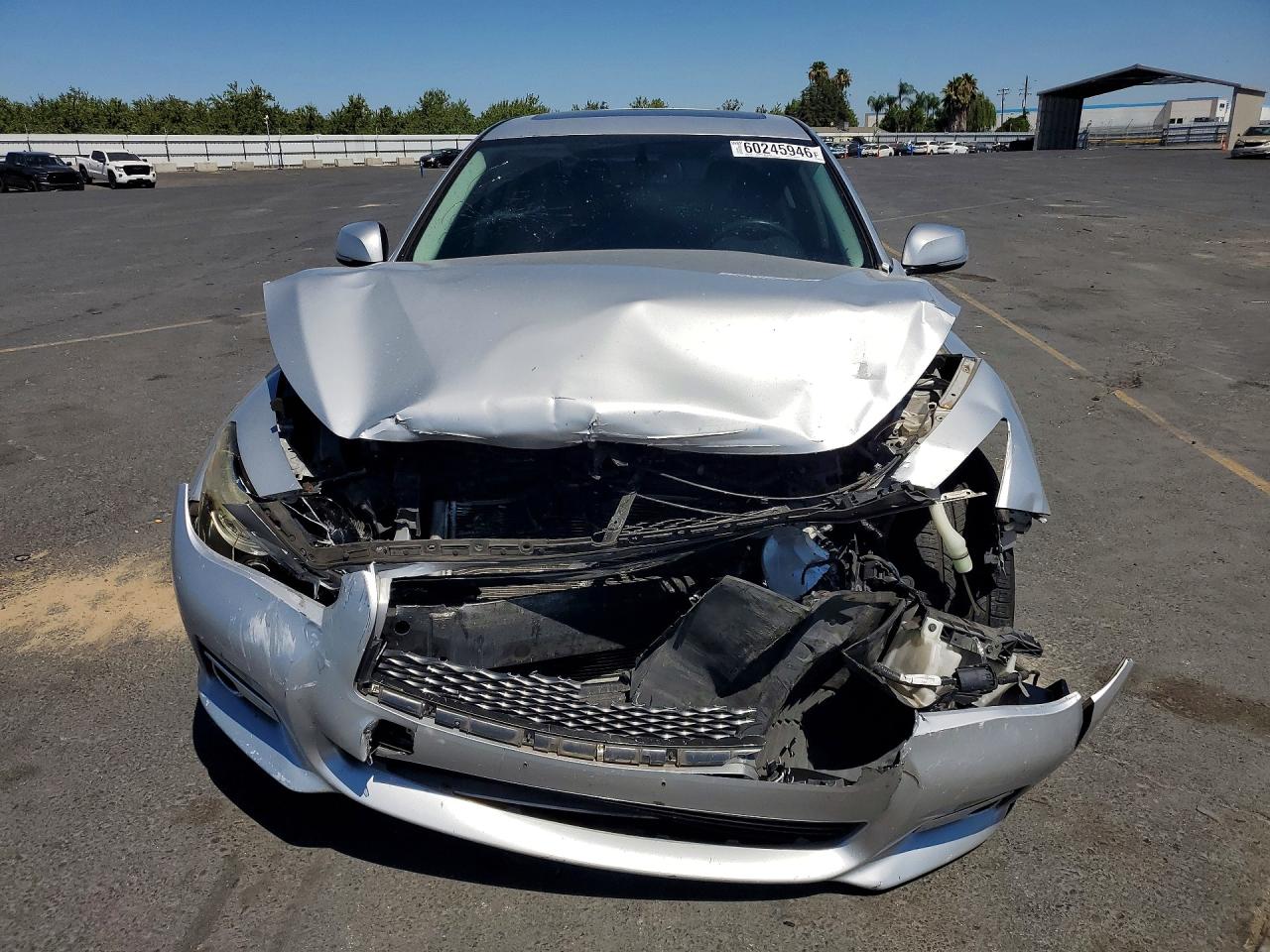 2015 Infiniti Q50 Premium Silver vin: JN1BV7AR9FM421803