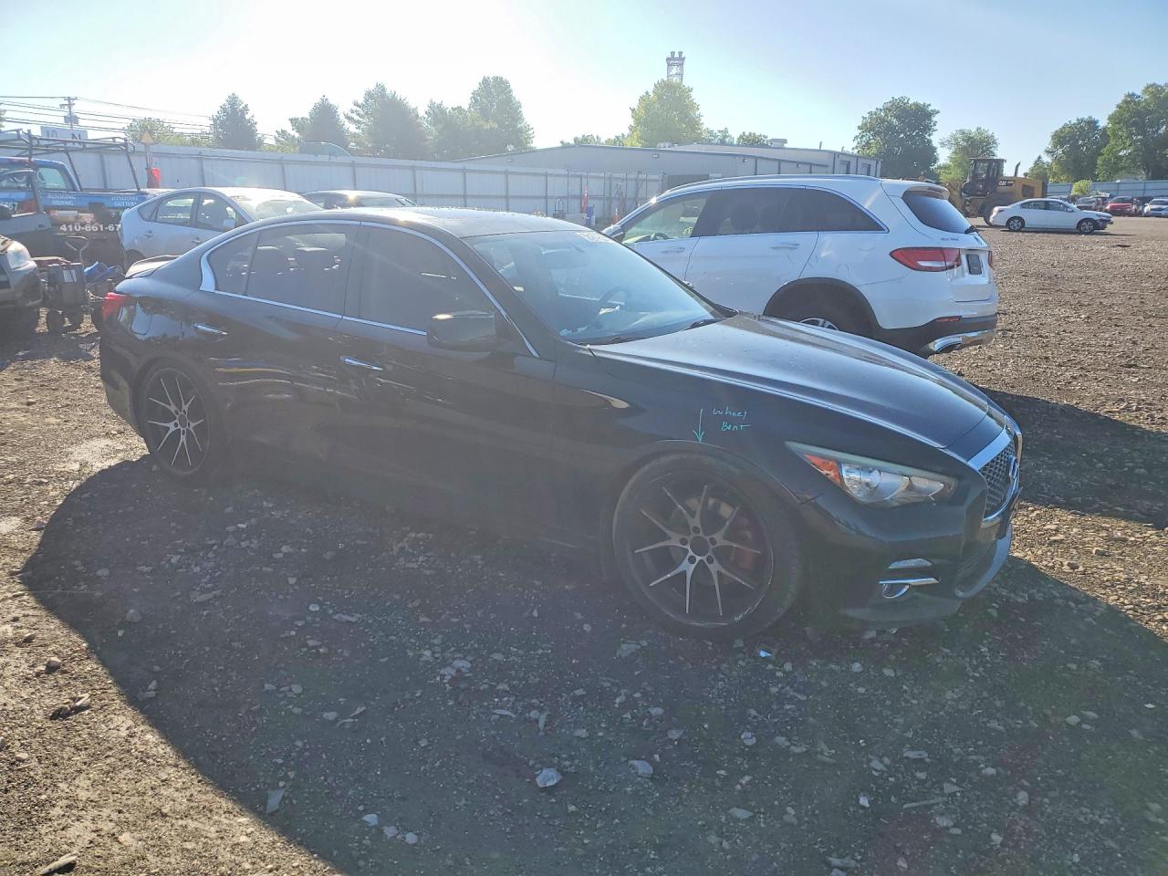 2015 Infiniti Q50 Premium Black vin: JN1BV7AR9FM421879
