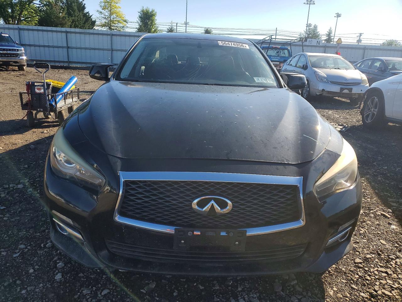 2015 Infiniti Q50 Premium Black vin: JN1BV7AR9FM421879
