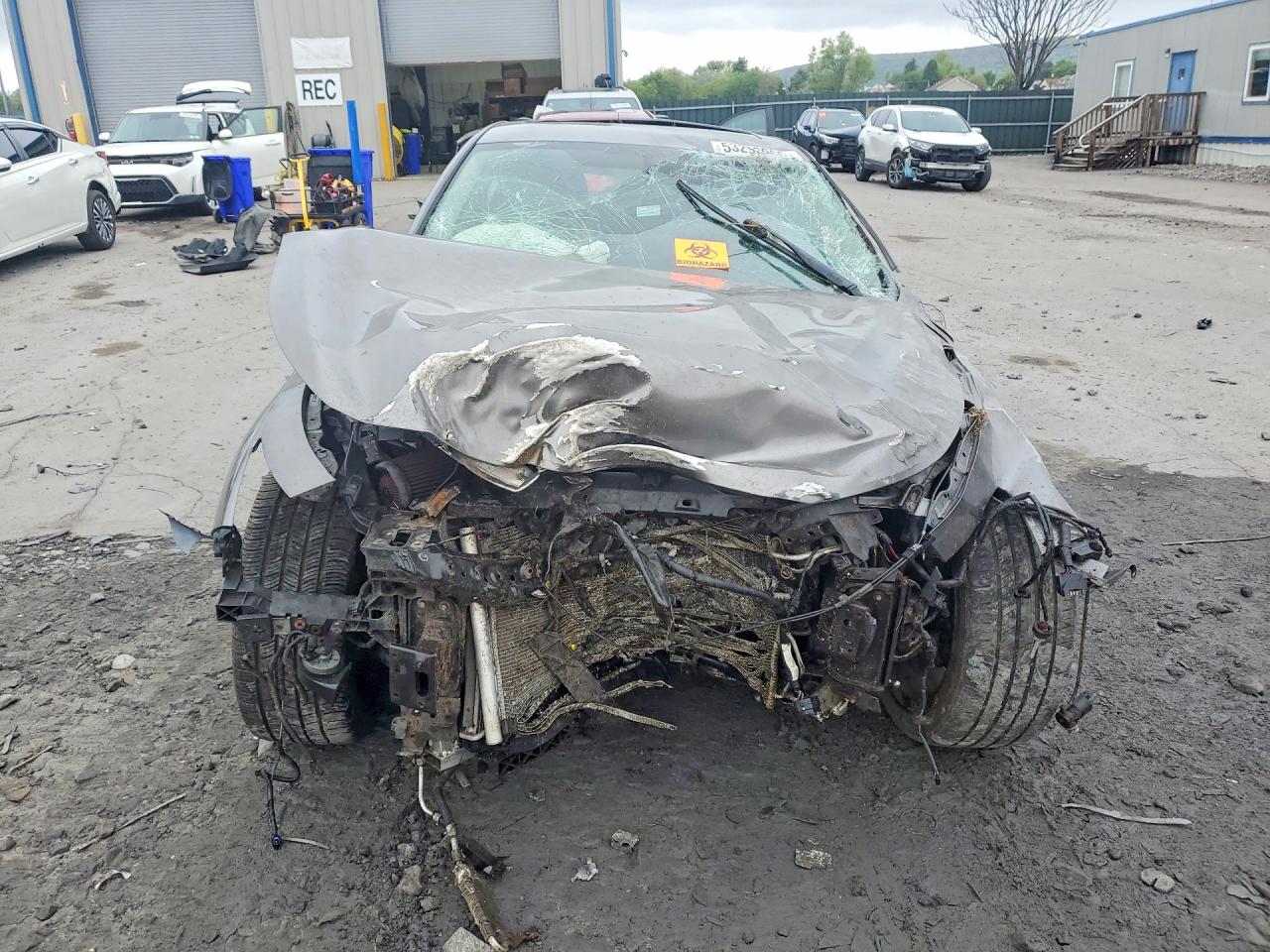 2014 Infiniti Q50 Base Gray vin: JN1BV7ARXEM685255